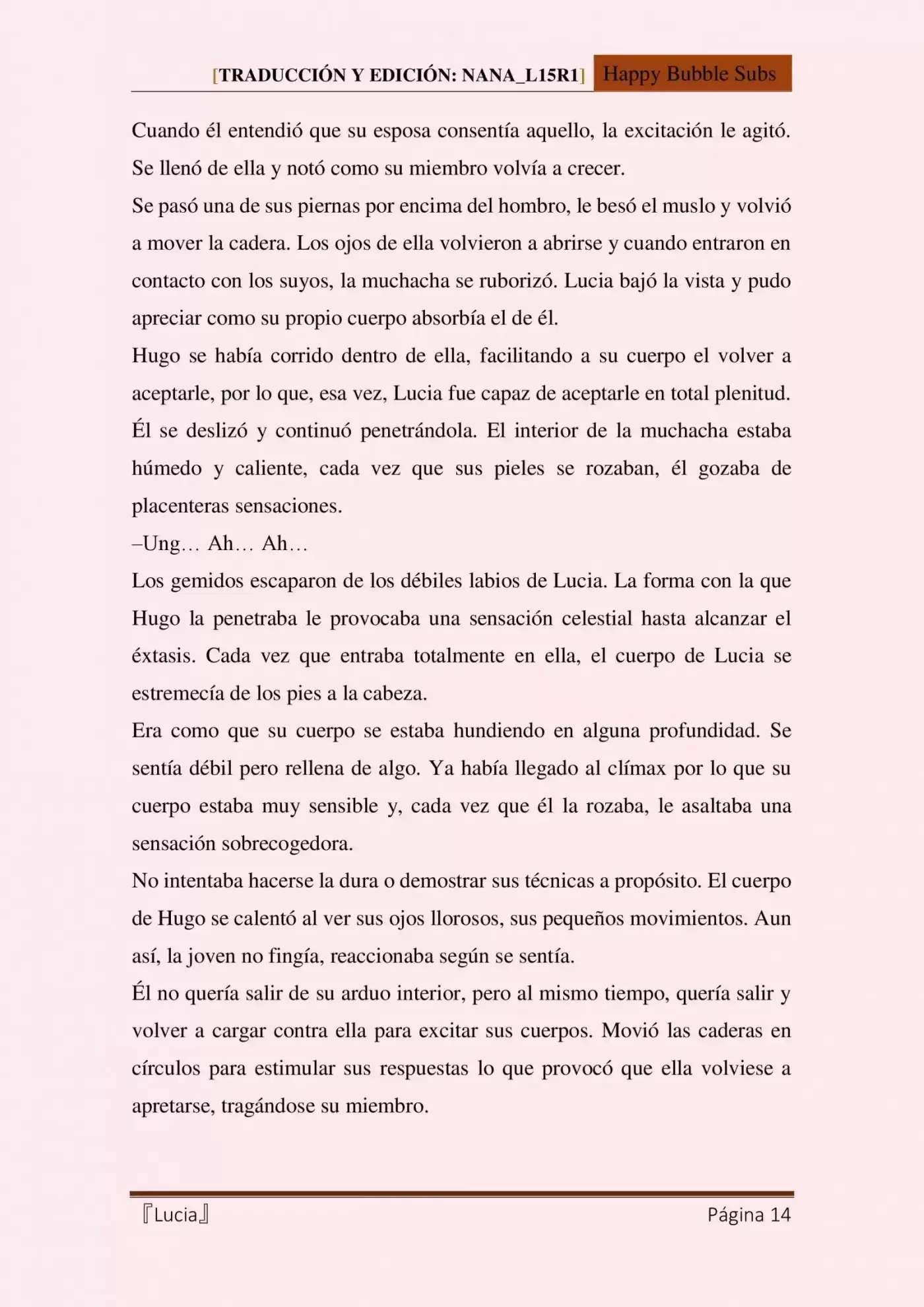 Lucia (Novela) - Capítulo 14 - Página 14 - LectorTMOo