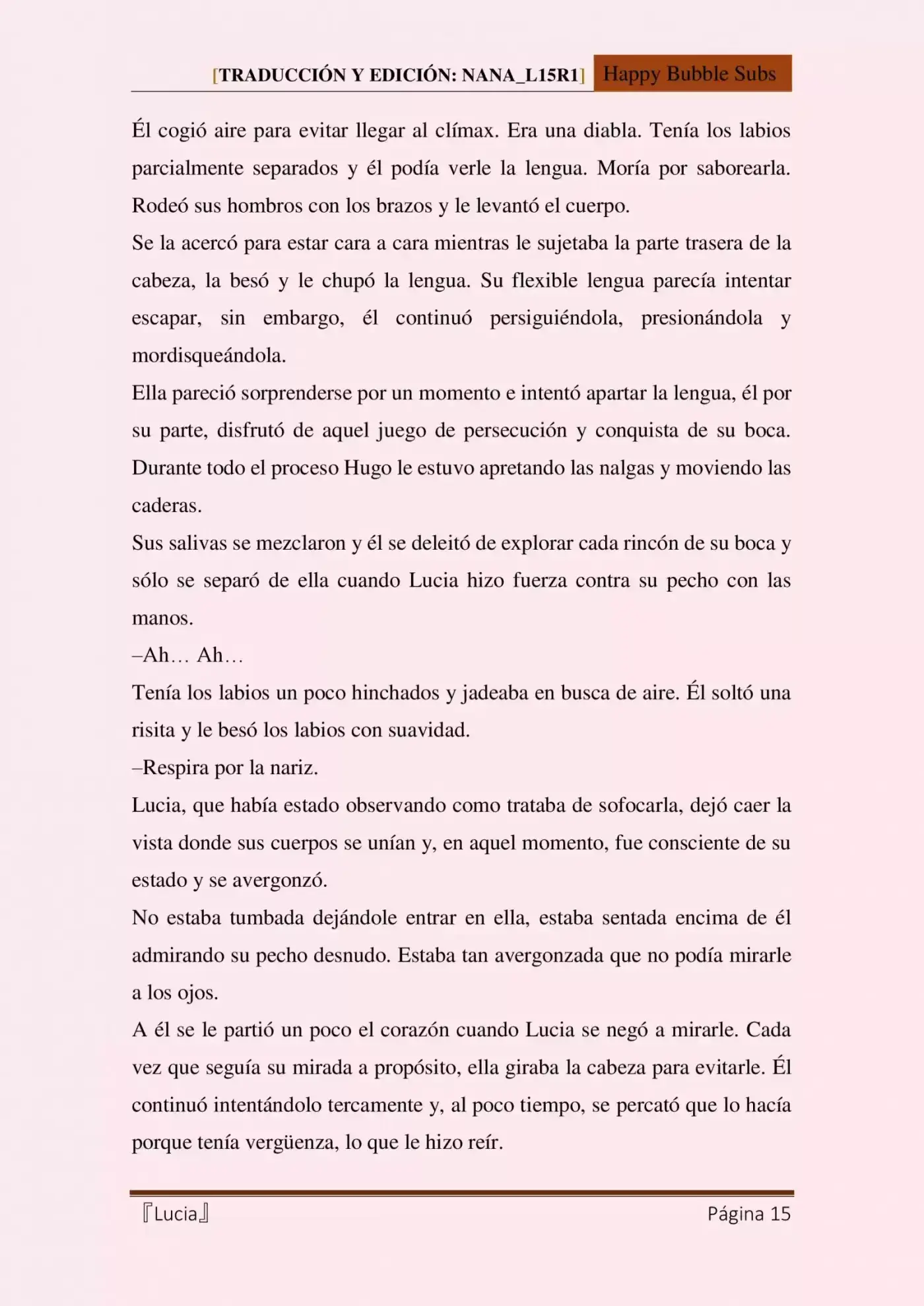 Lucia (Novela) - Capítulo 14 - Página 15 - LectorTMOo