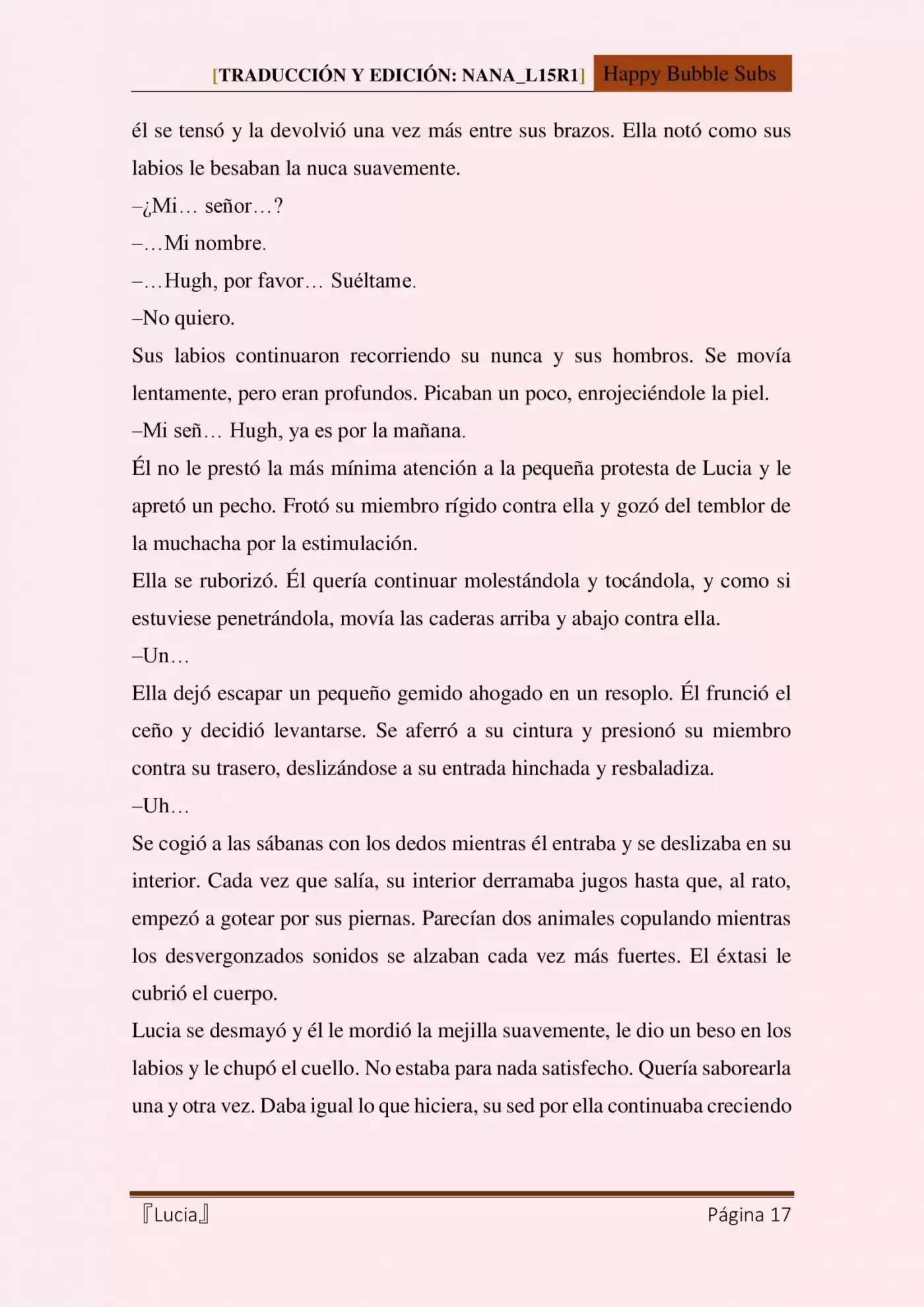 Lucia (Novela) - Capítulo 14 - Página 17 - LectorTMOo