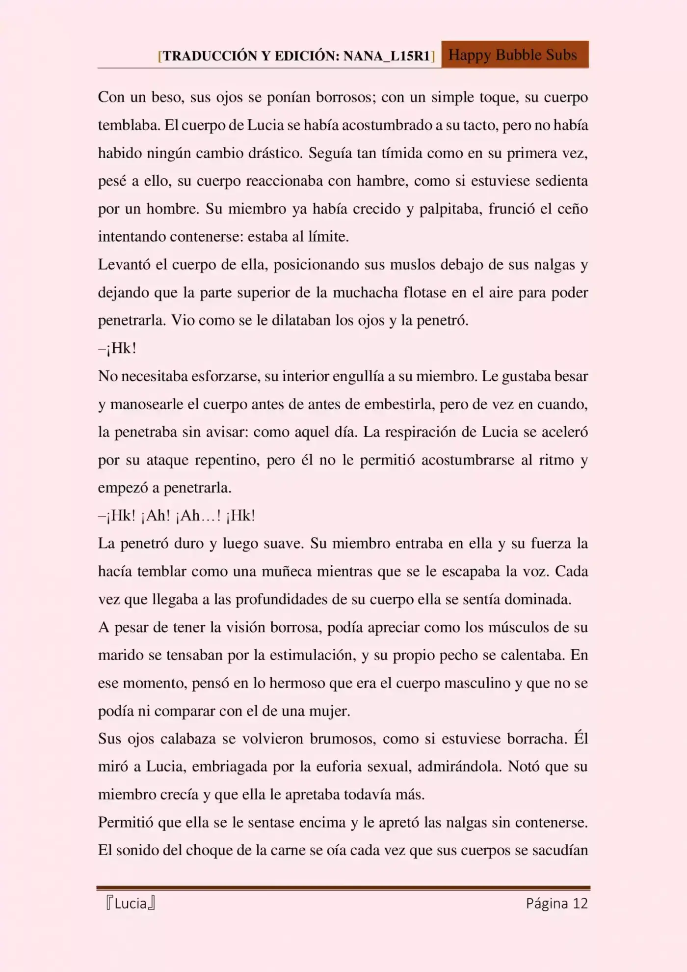 Lucia (Novela) - Capítulo 15 - Página 12 - LectorTMOo
