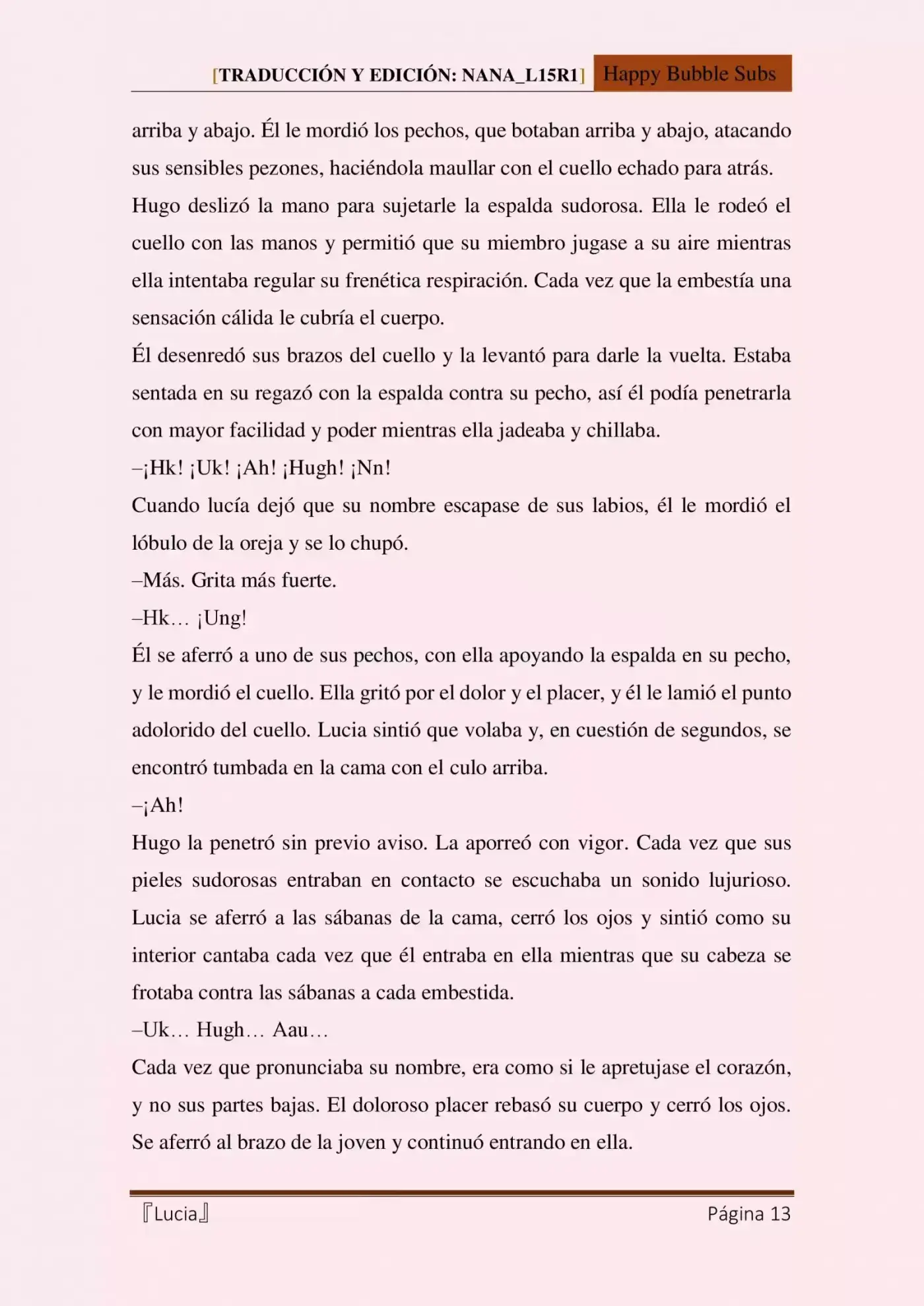 Lucia (Novela) - Capítulo 15 - Página 13 - LectorTMOo