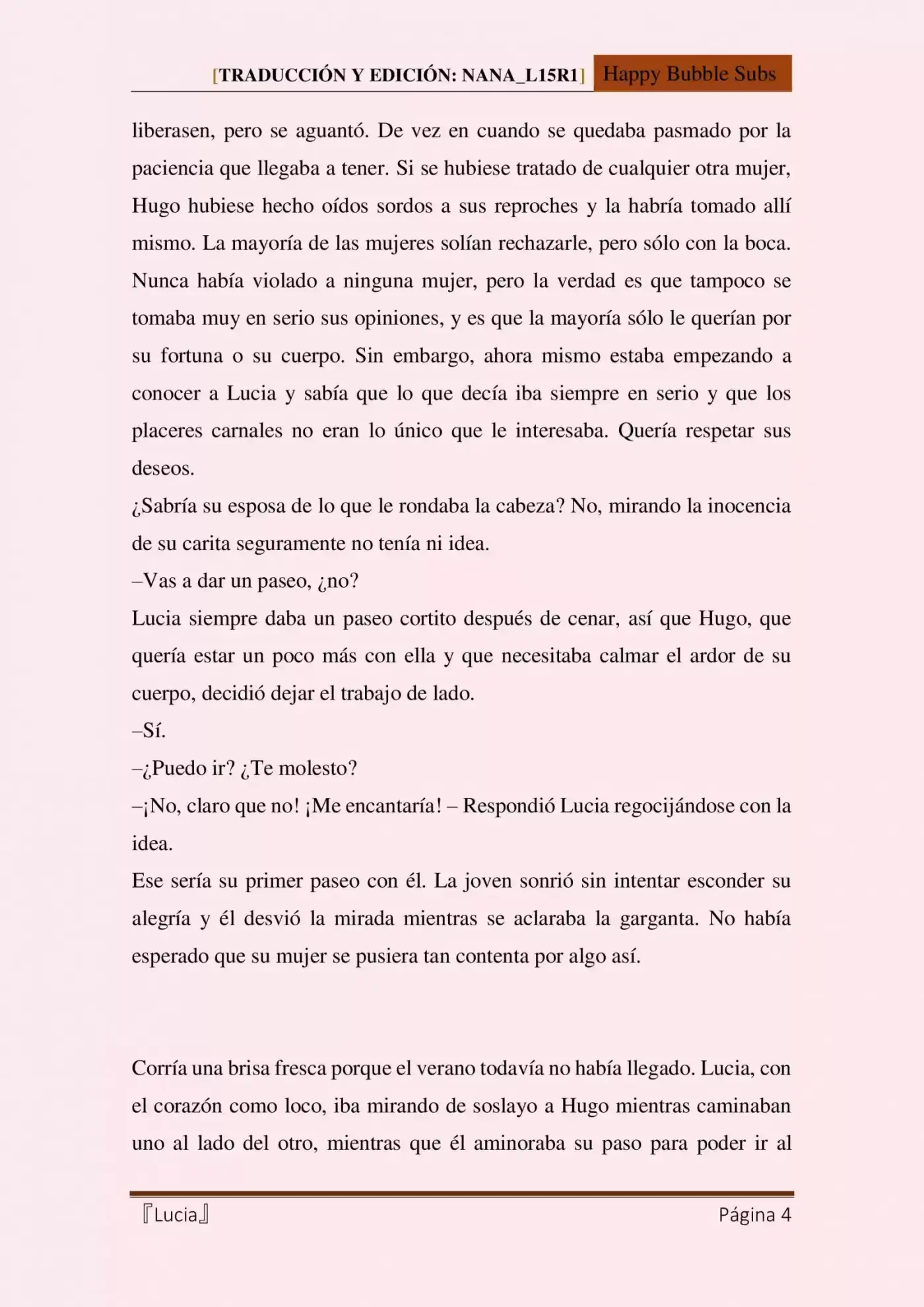 Lucia (Novela) - Capítulo 16 - Página 4 - LectorTMOo