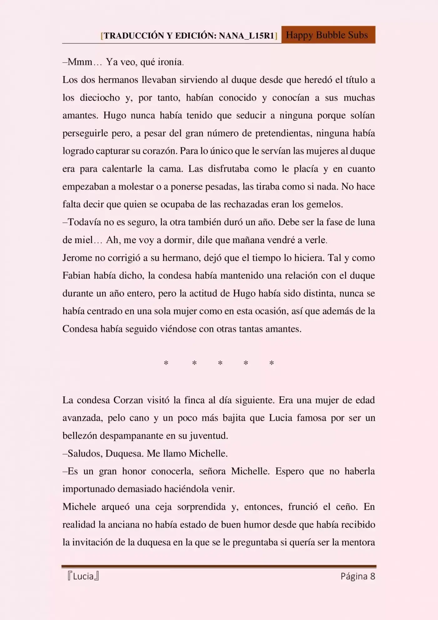 Lucia (Novela) - Capítulo 16 - Página 8 - LectorTMOo