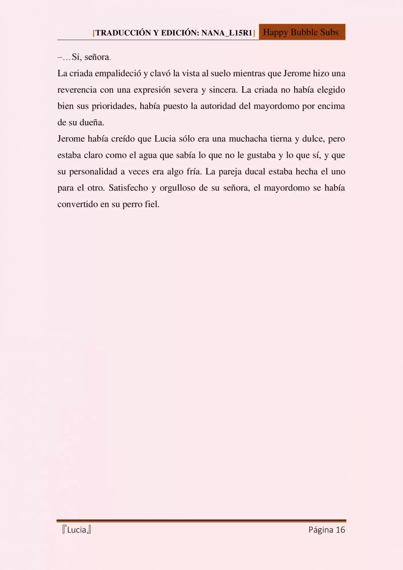 Lucia (Novela) - Capítulo 16 - Página 16 - LectorTMOo