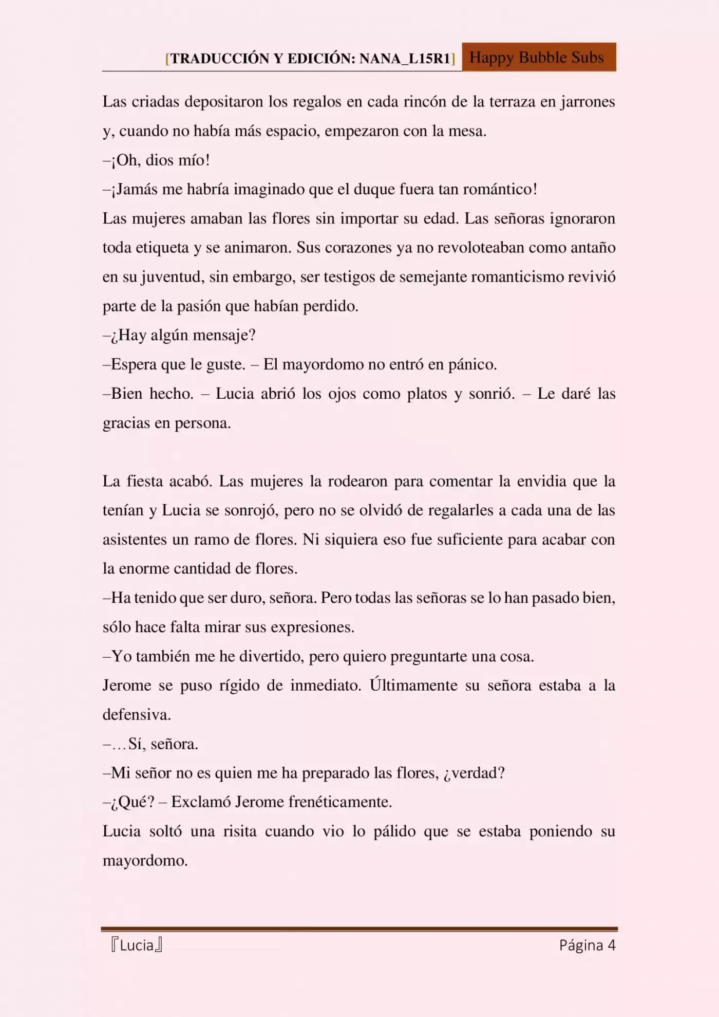 Lucia (Novela) - Capítulo 19 - Página 4 - LectorTMOo