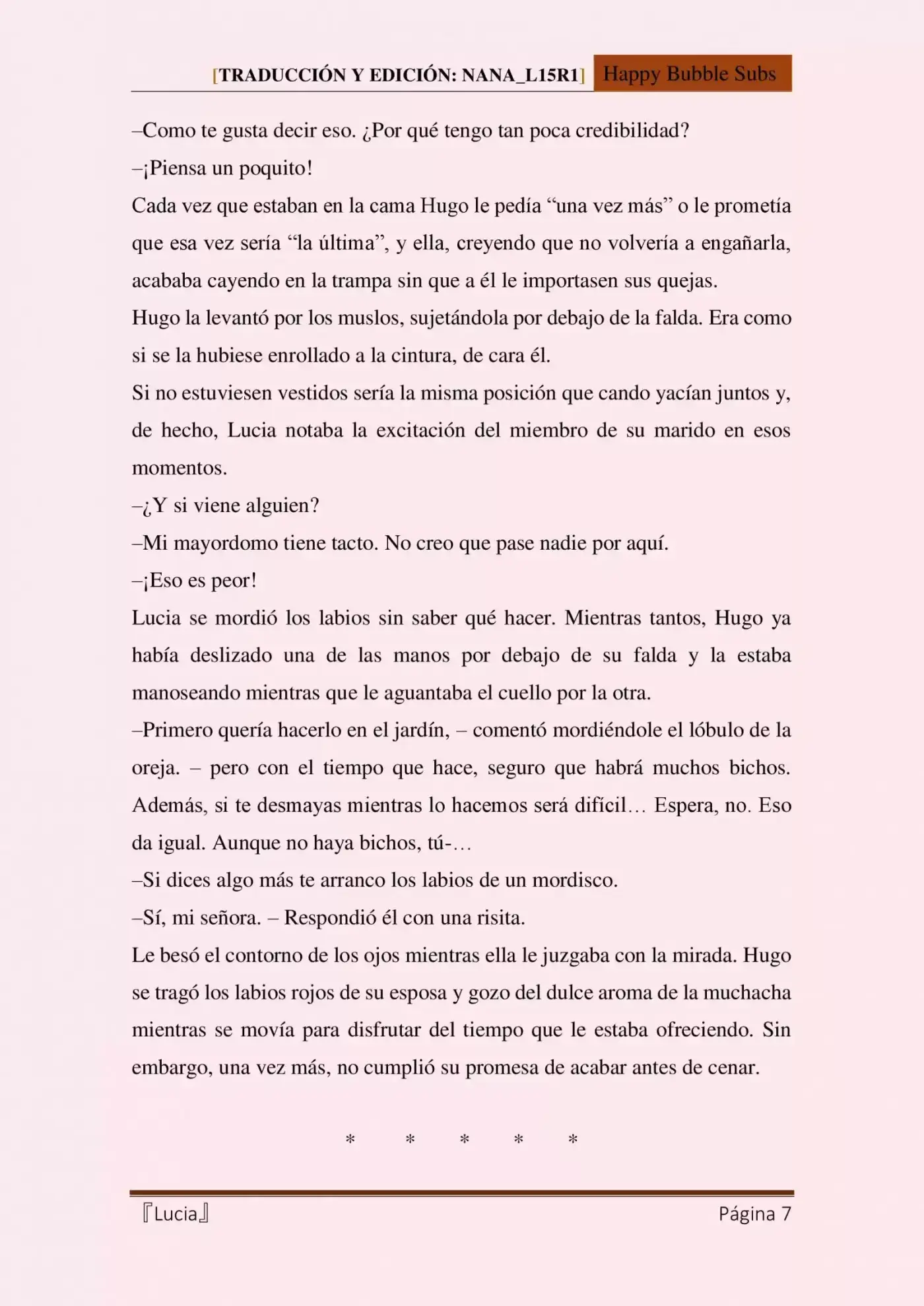 Lucia (Novela) - Capítulo 20 - Página 7 - LectorTMOo