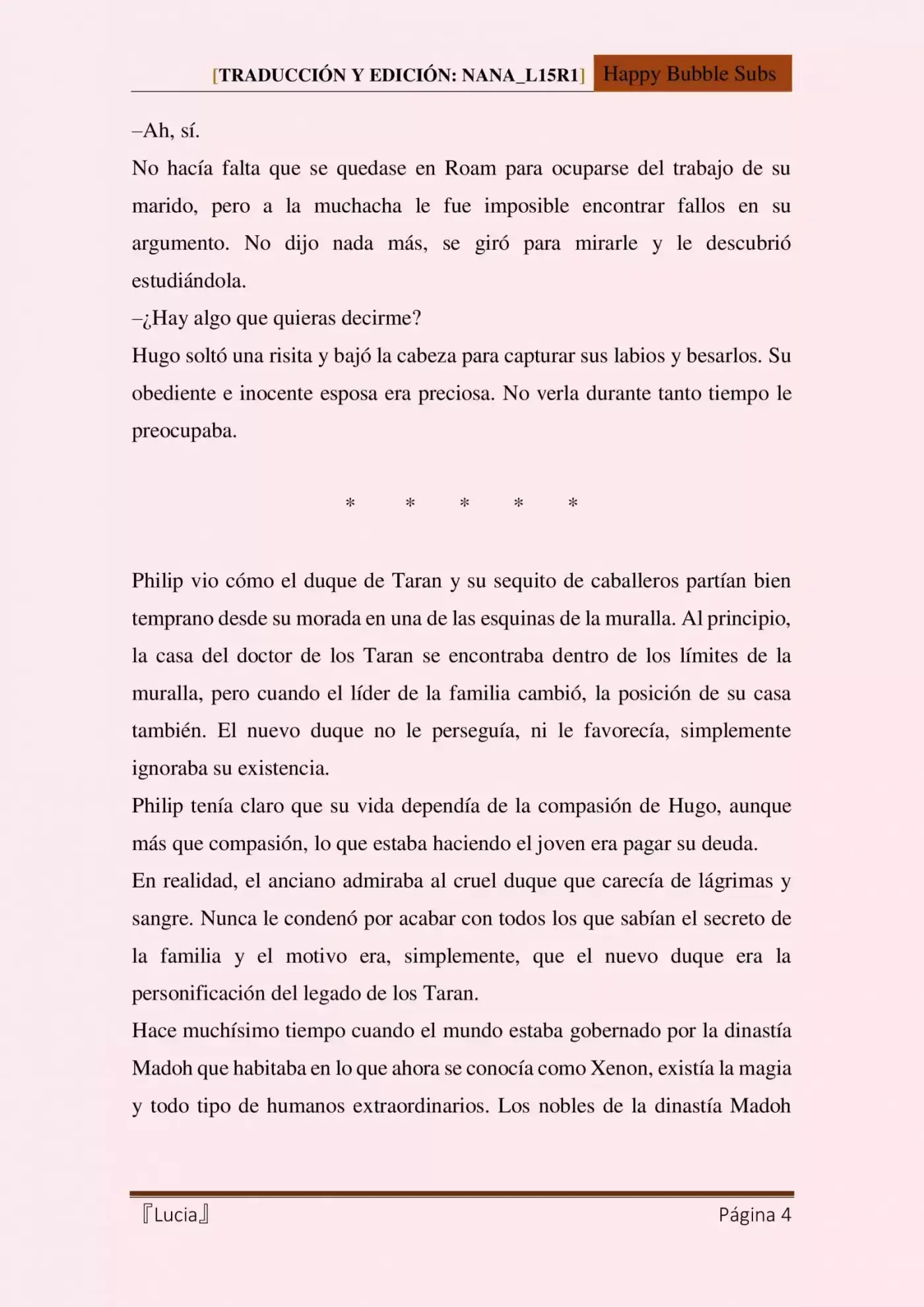 Lucia (Novela) - Capítulo 21 - Página 4 - LectorTMOo