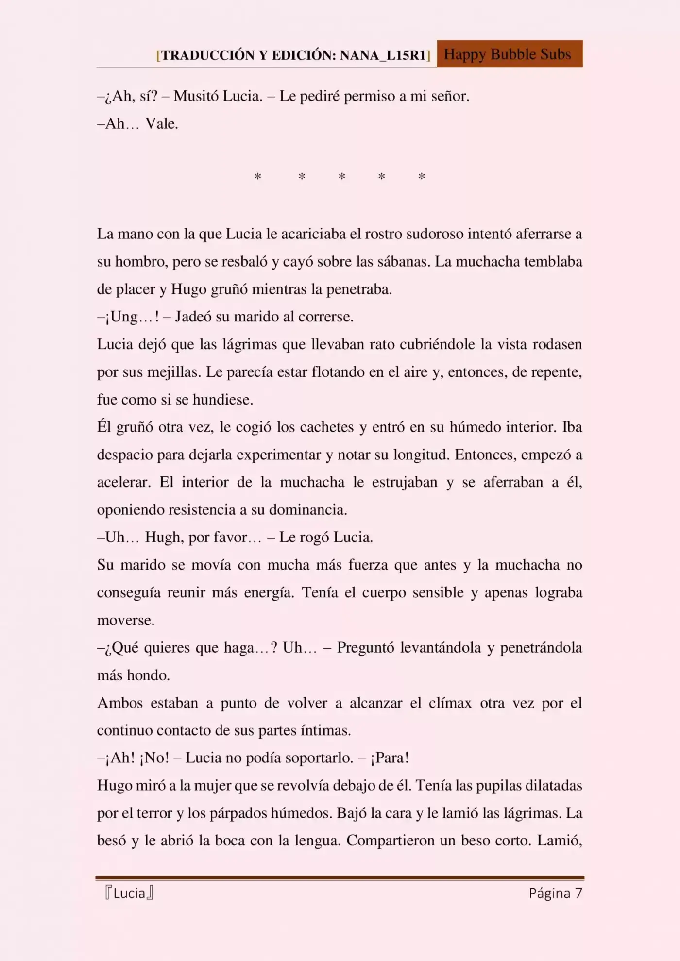 Lucia (Novela) - Capítulo 22 - Página 7 - LectorTMOo
