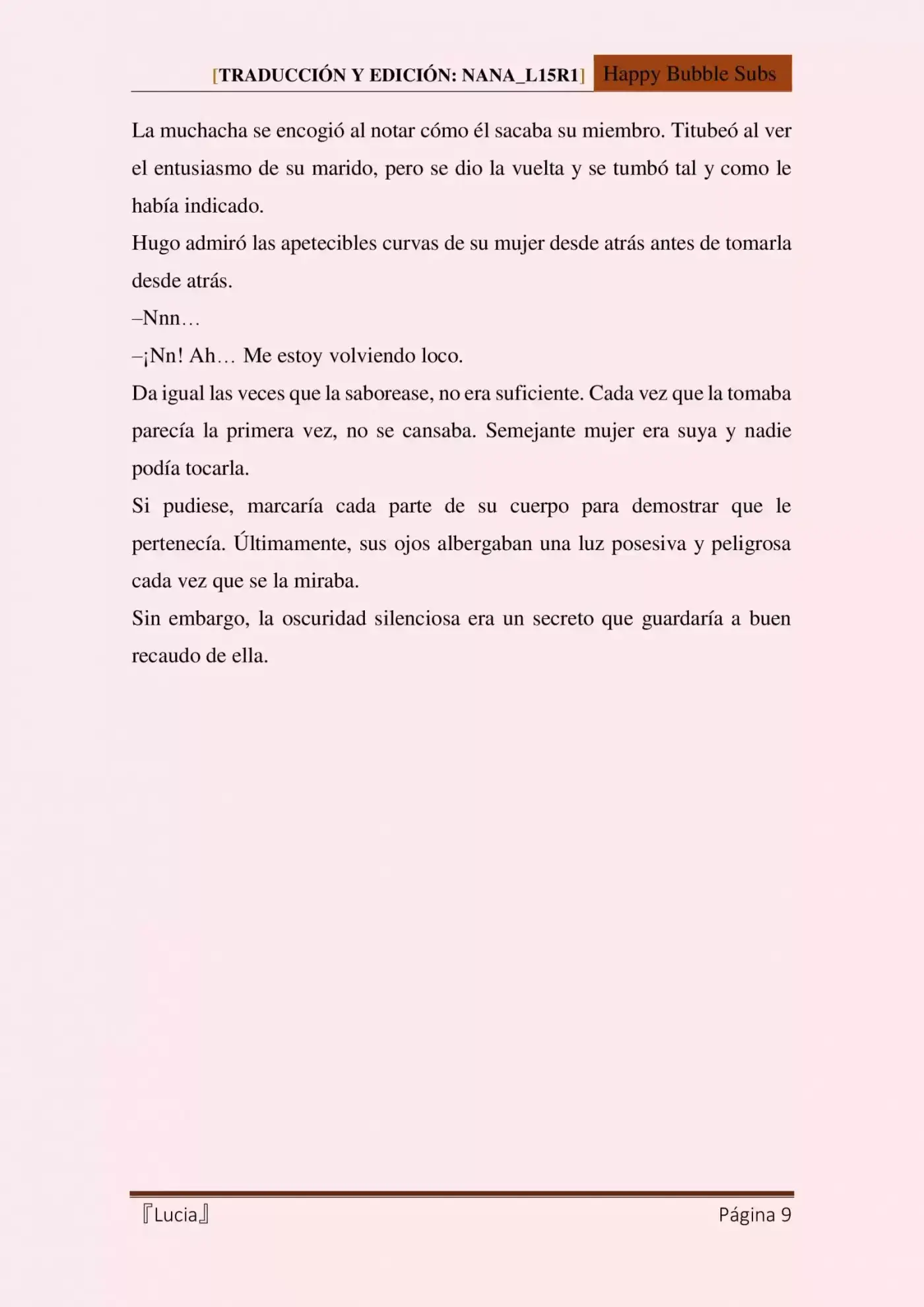 Lucia (Novela) - Capítulo 22 - Página 9 - LectorTMOo
