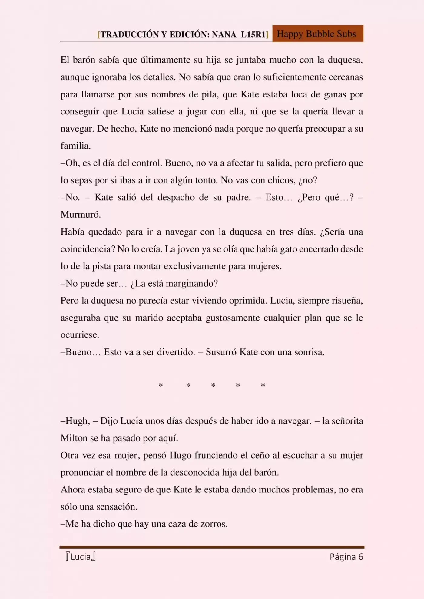 Lucia (Novela) - Capítulo 23 - Página 6 - LectorTMOo