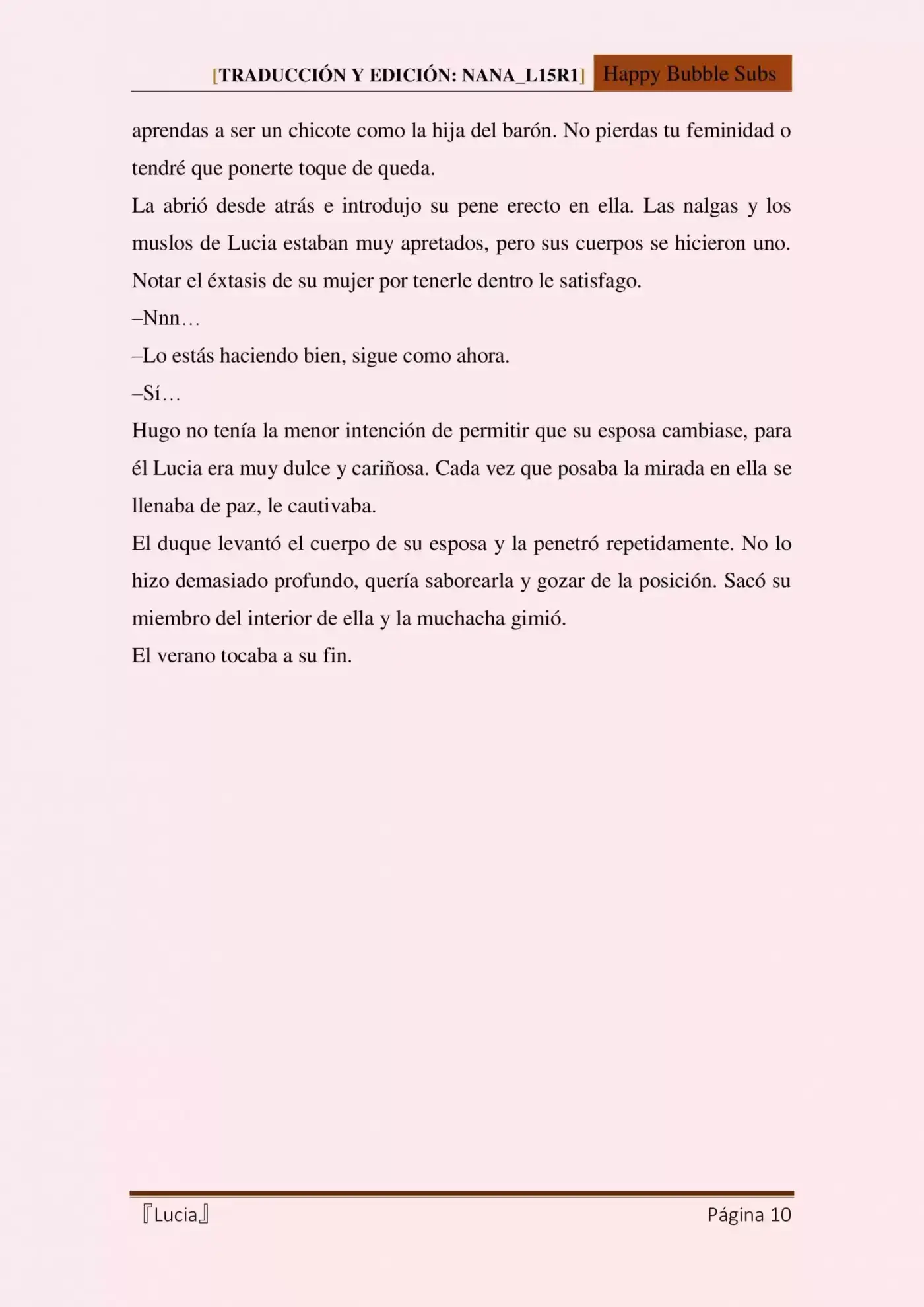 Lucia (Novela) - Capítulo 23 - Página 10 - LectorTMOo