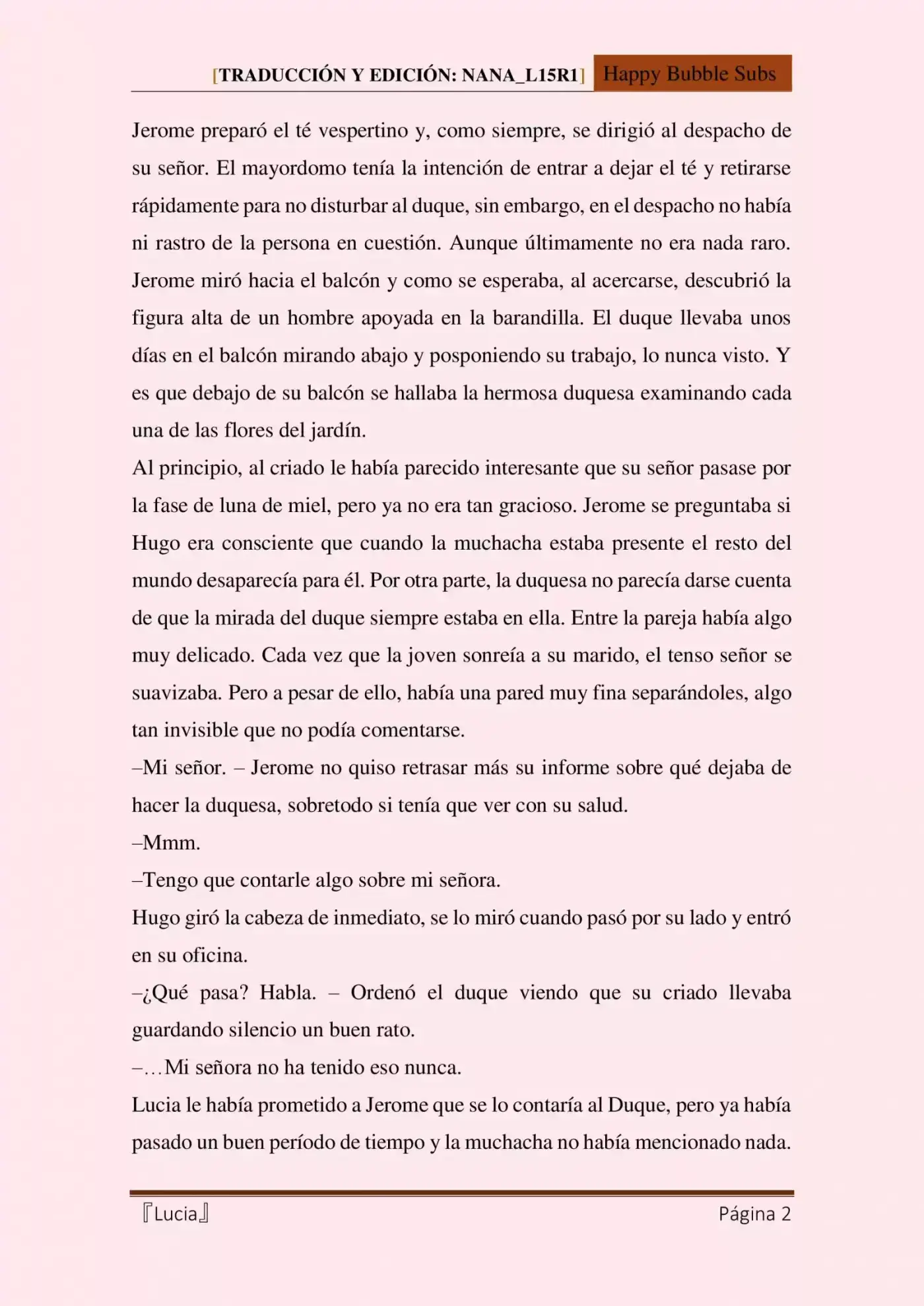 Lucia (Novela) - Capítulo 24 - Página 2 - LectorTMOo