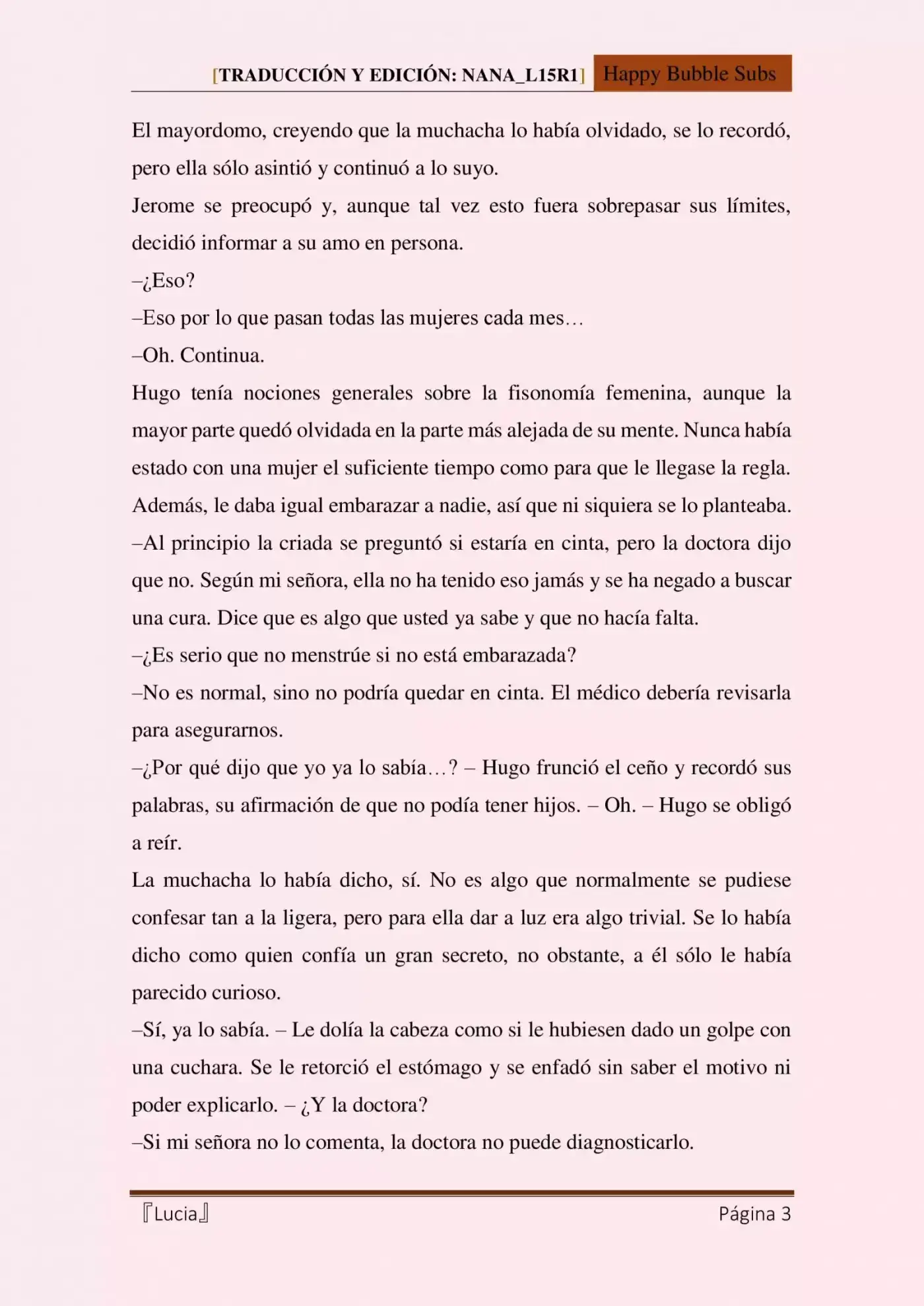 Lucia (Novela) - Capítulo 24 - Página 3 - LectorTMOo
