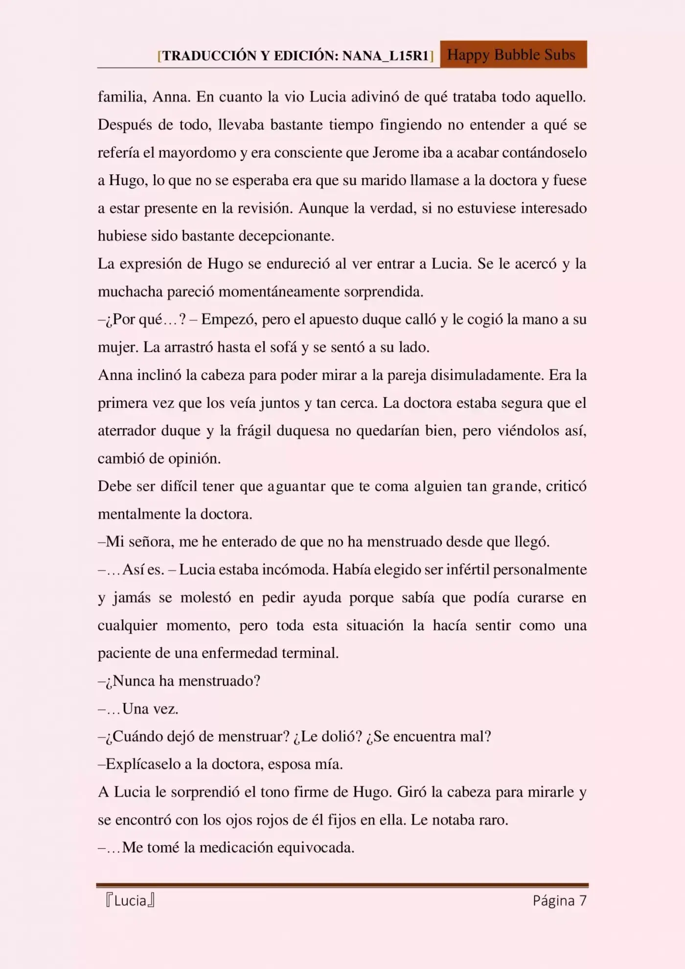 Lucia (Novela) - Capítulo 24 - Página 7 - LectorTMOo