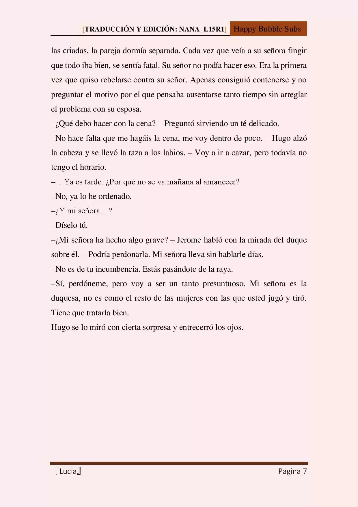 Lucia (Novela) - Capítulo 27 - Página 7 - LectorTMOo