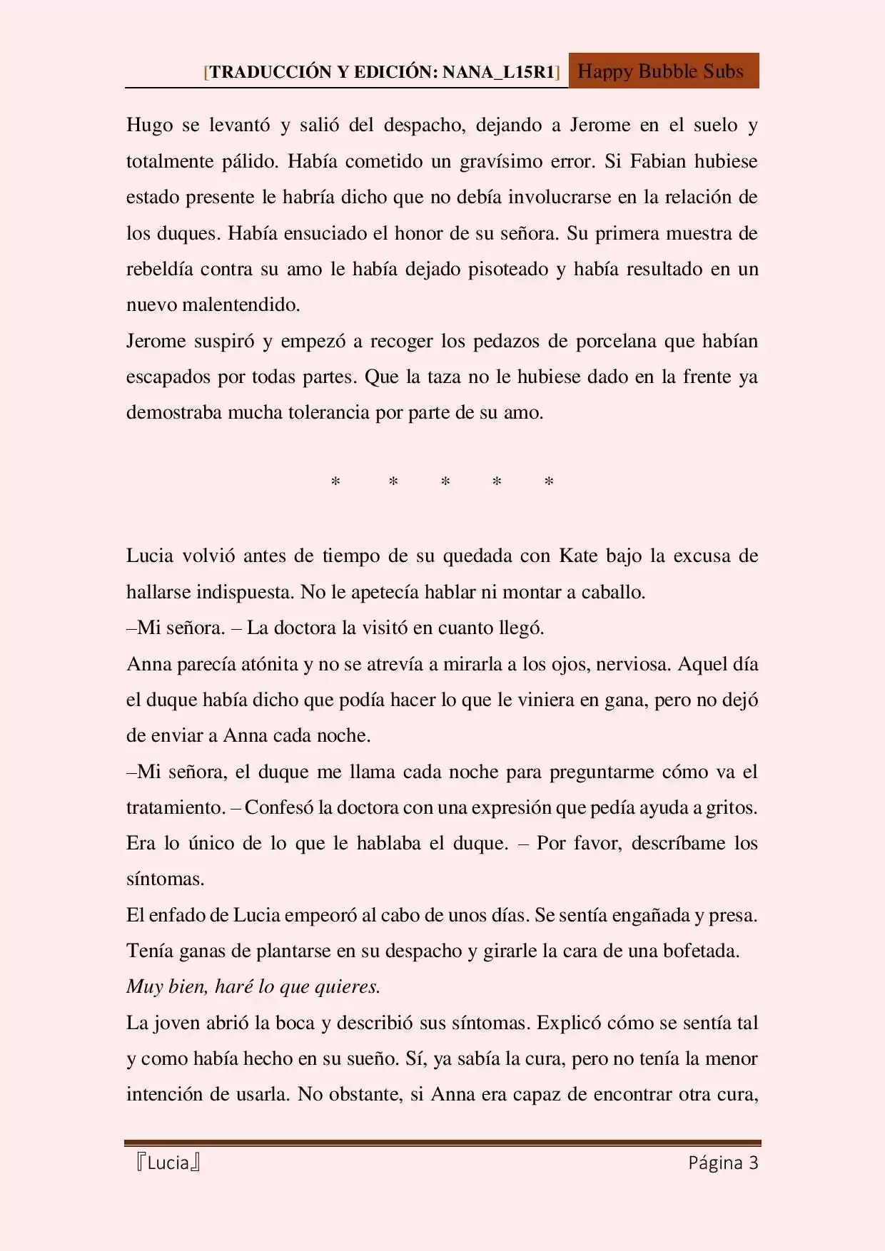 Lucia (Novela) - Capítulo 28 - Página 3 - LectorTMOo