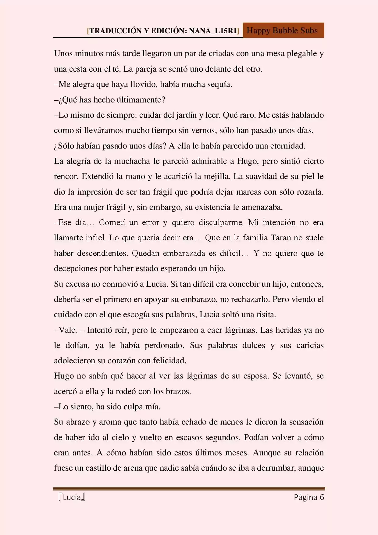 Lucia (Novela) - Capítulo 28 - Página 6 - LectorTMOo