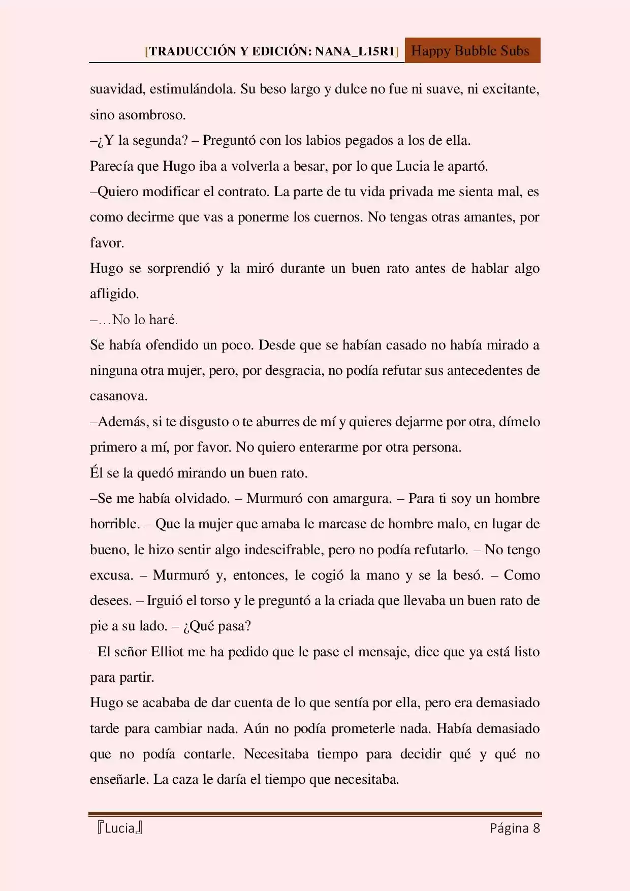 Lucia (Novela) - Capítulo 28 - Página 8 - LectorTMOo
