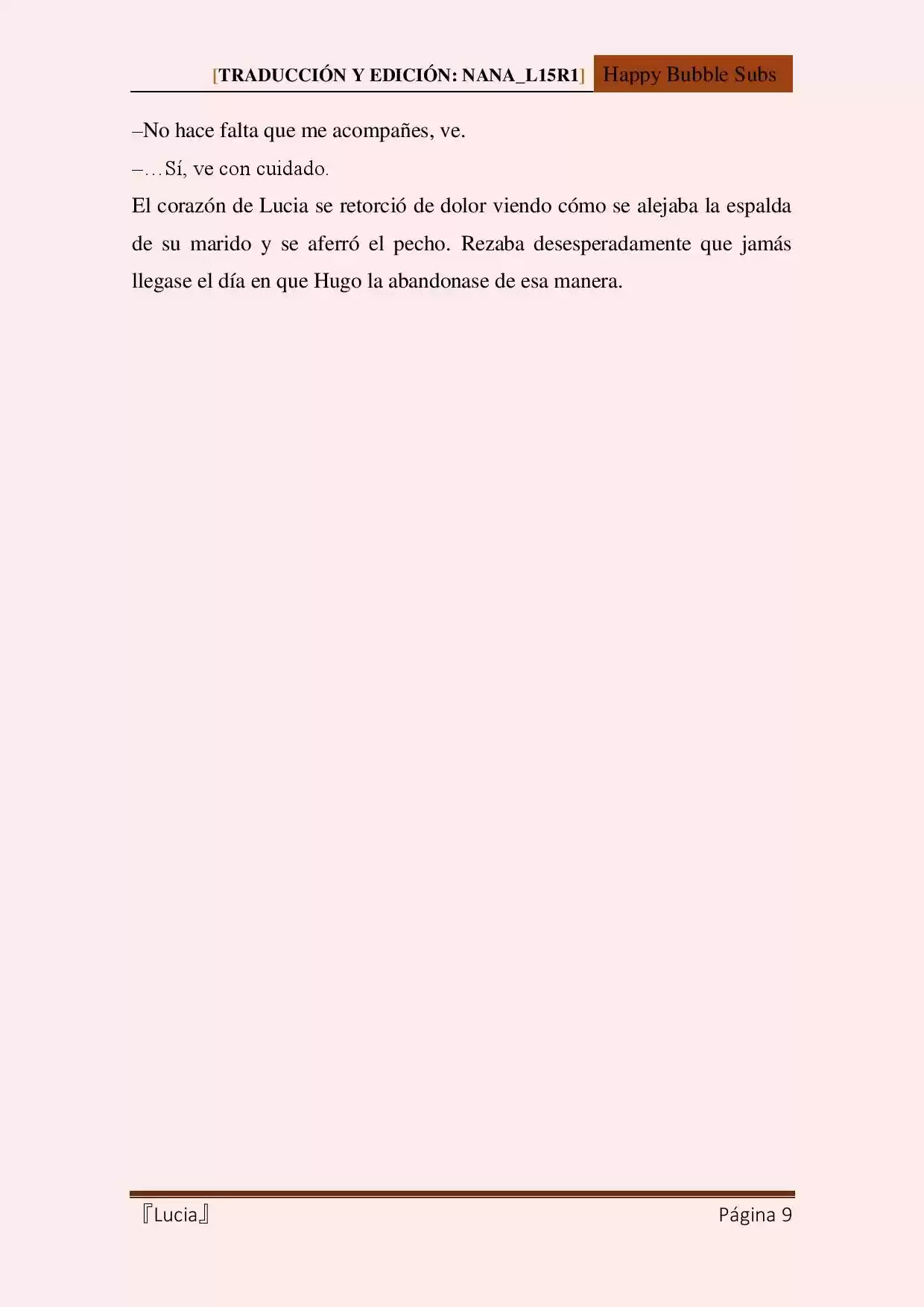 Lucia (Novela) - Capítulo 28 - Página 9 - LectorTMOo