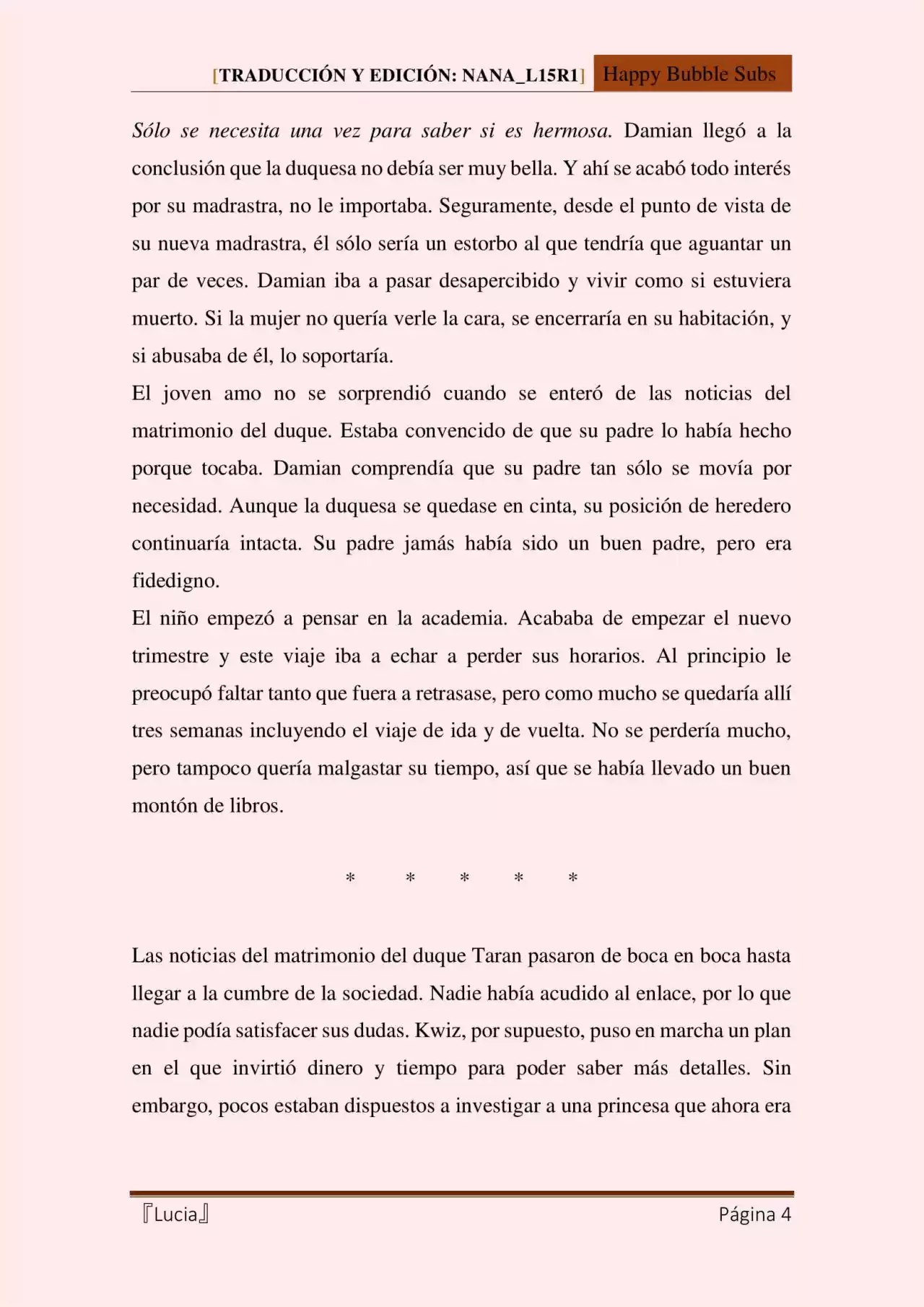 Lucia (Novela) - Capítulo 29 - Página 4 - LectorTMOo