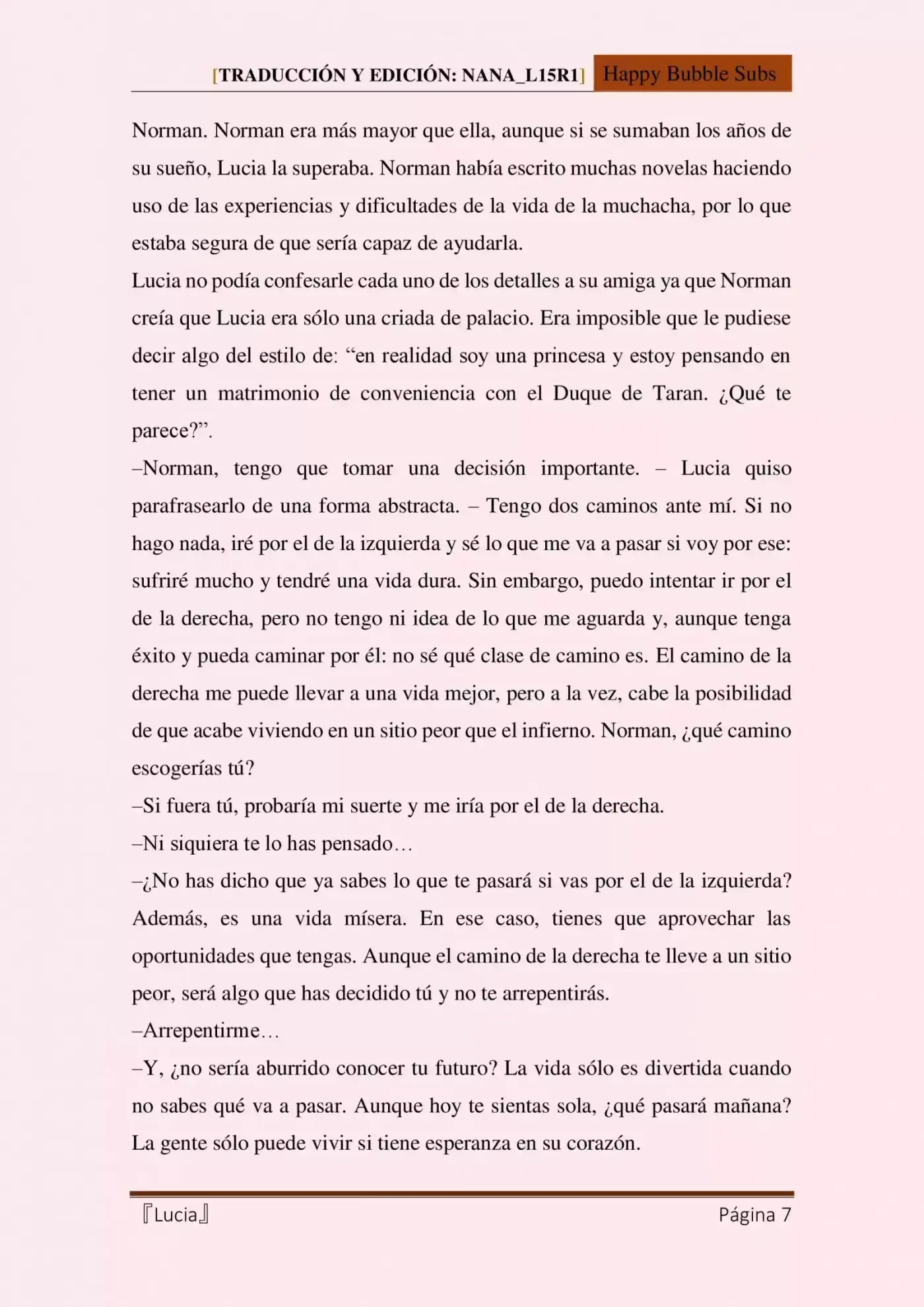 Lucia (Novela) - Capítulo 3 - Página 7 - LectorTMOo