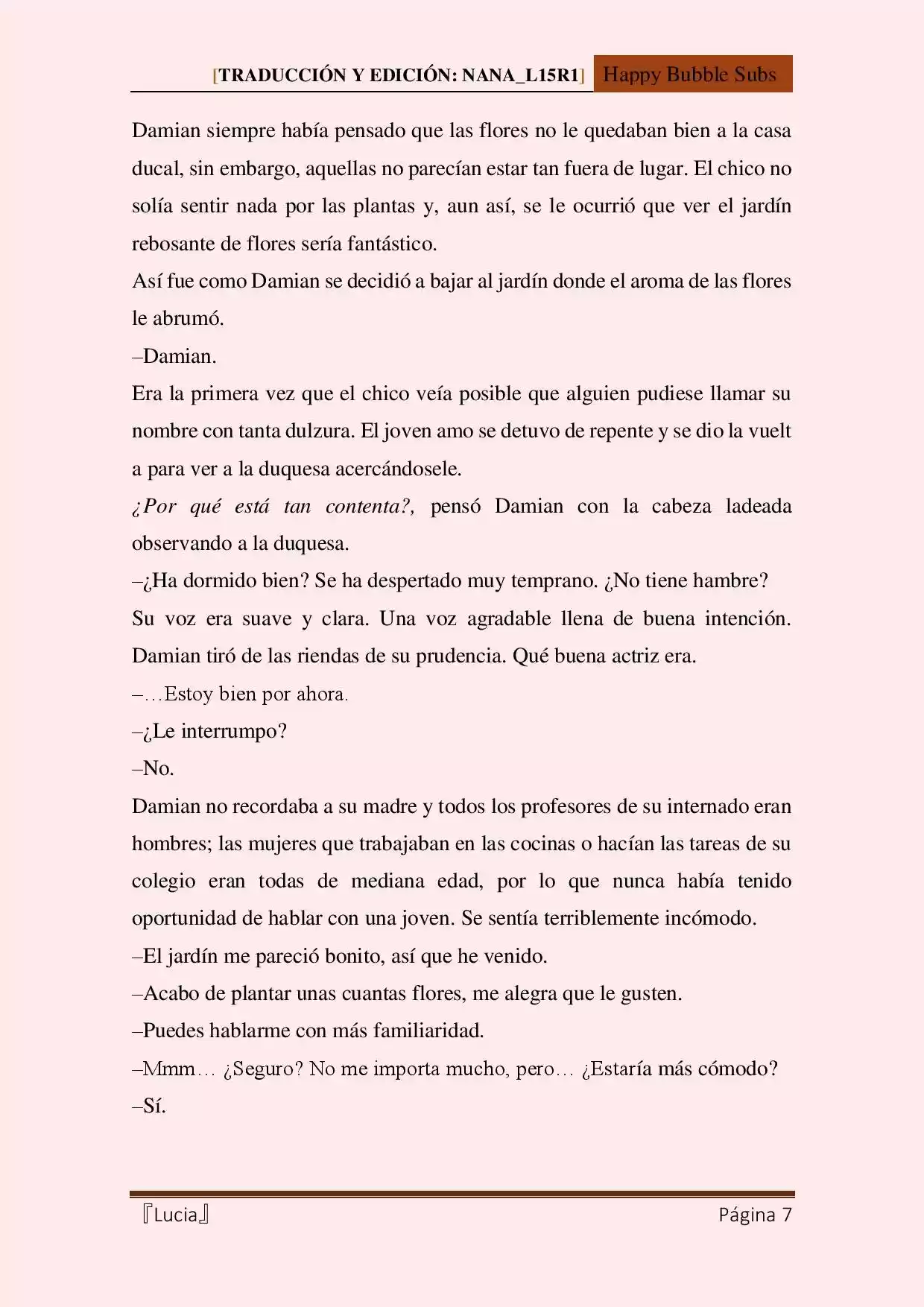 Lucia (Novela) - Capítulo 31 - Página 7 - LectorTMOo
