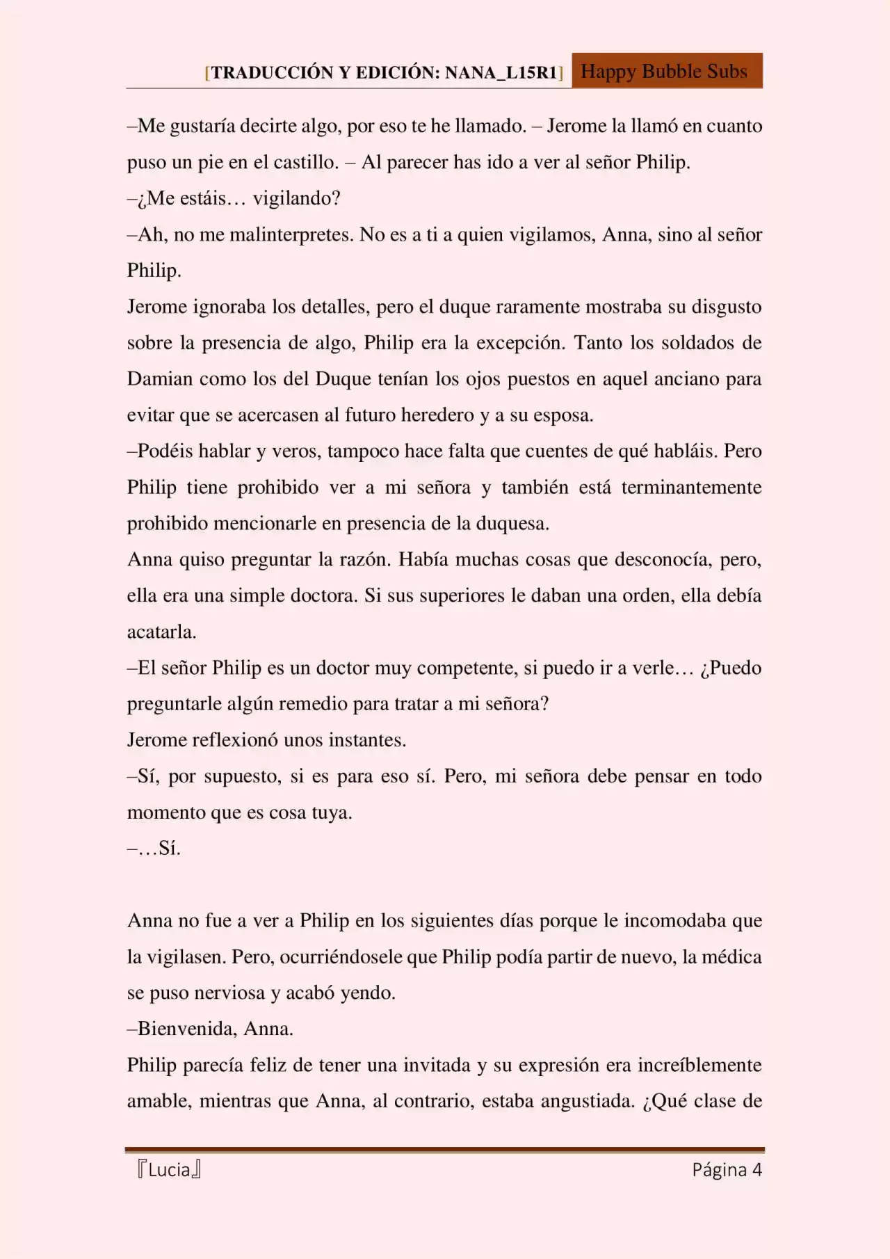 Lucia (Novela) - Capítulo 32 - Página 4 - LectorTMOo