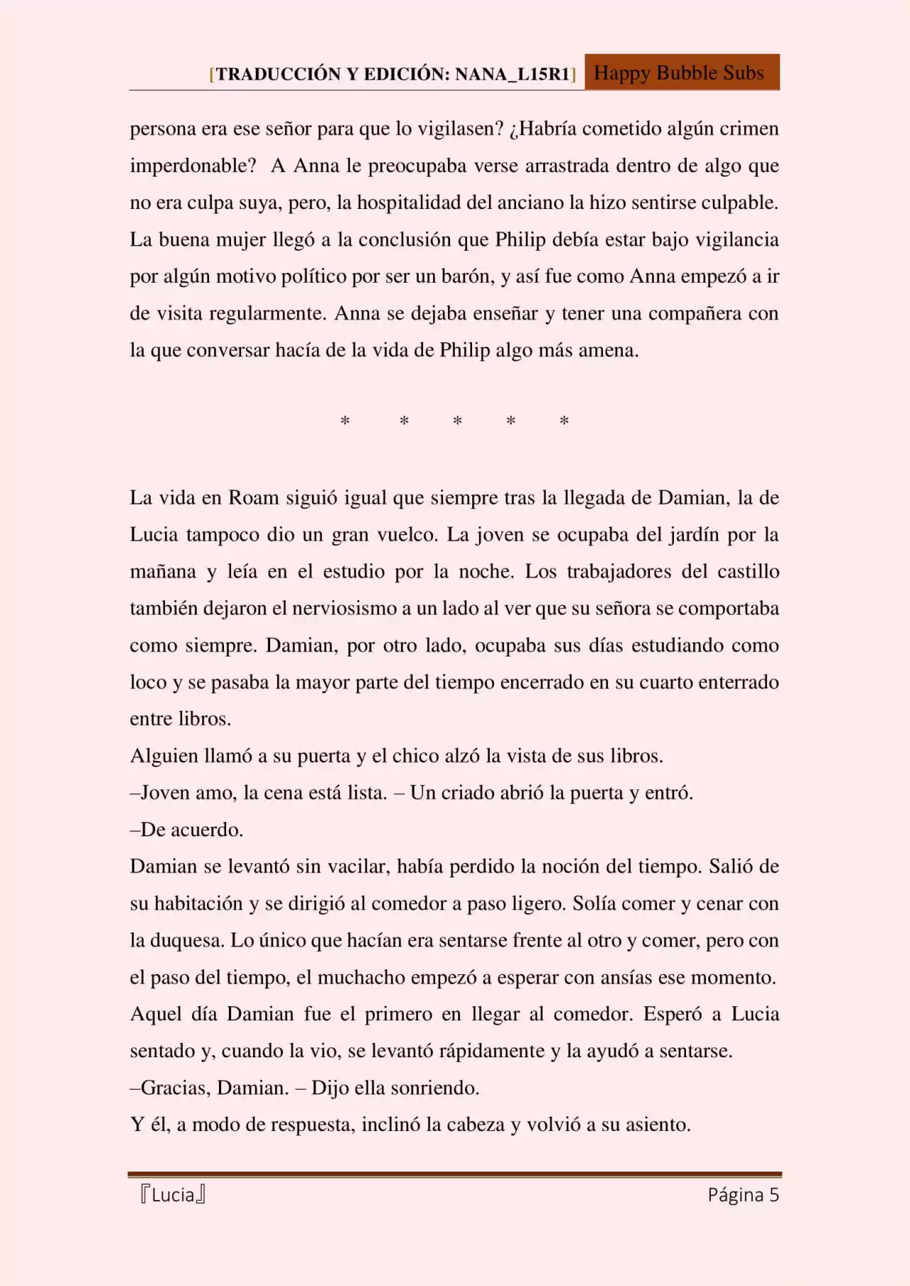 Lucia (Novela) - Capítulo 32 - Página 5 - LectorTMOo