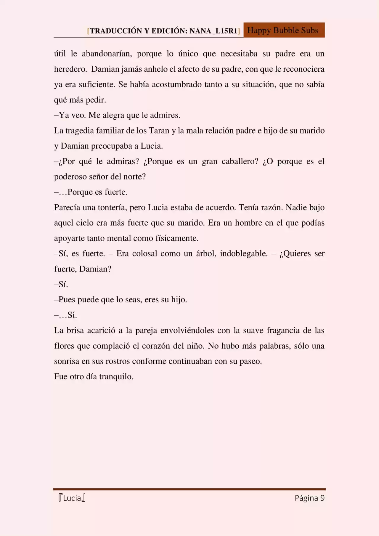Lucia (Novela) - Capítulo 32 - Página 9 - LectorTMOo
