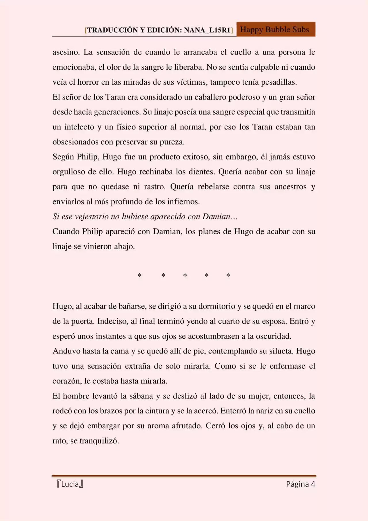 Lucia (Novela) - Capítulo 34 - Página 4 - LectorTMOo