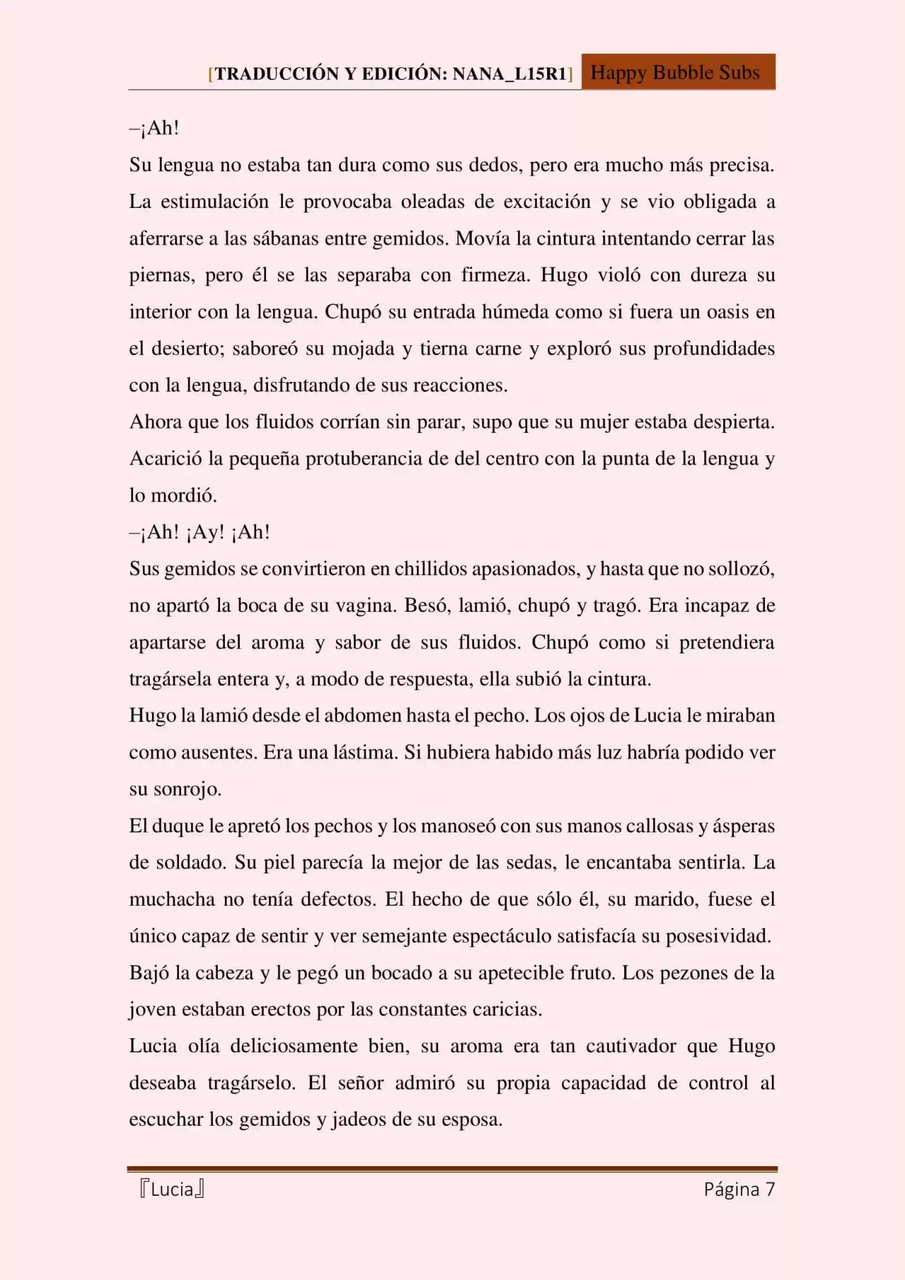 Lucia (Novela) - Capítulo 34 - Página 7 - LectorTMOo
