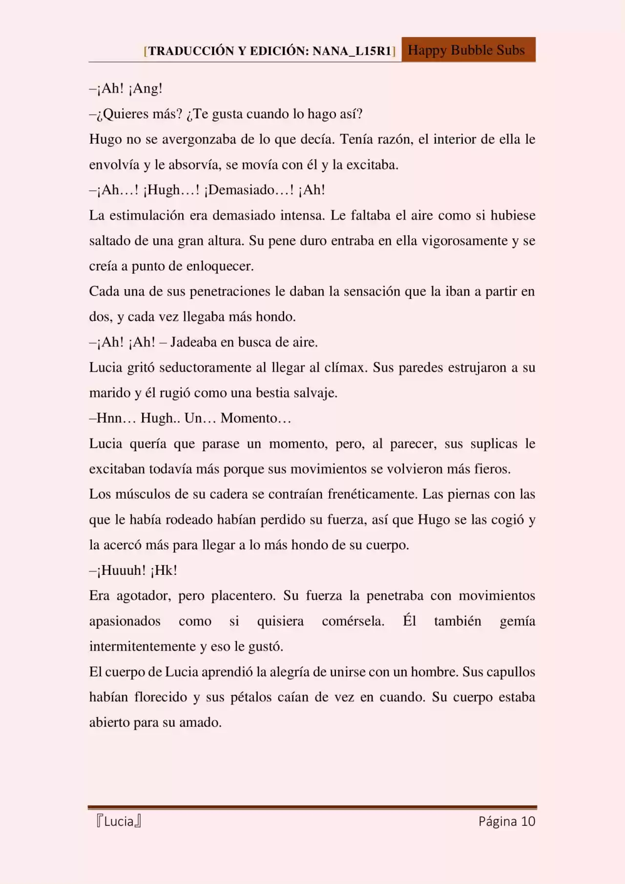 Lucia (Novela) - Capítulo 34 - Página 10 - LectorTMOo