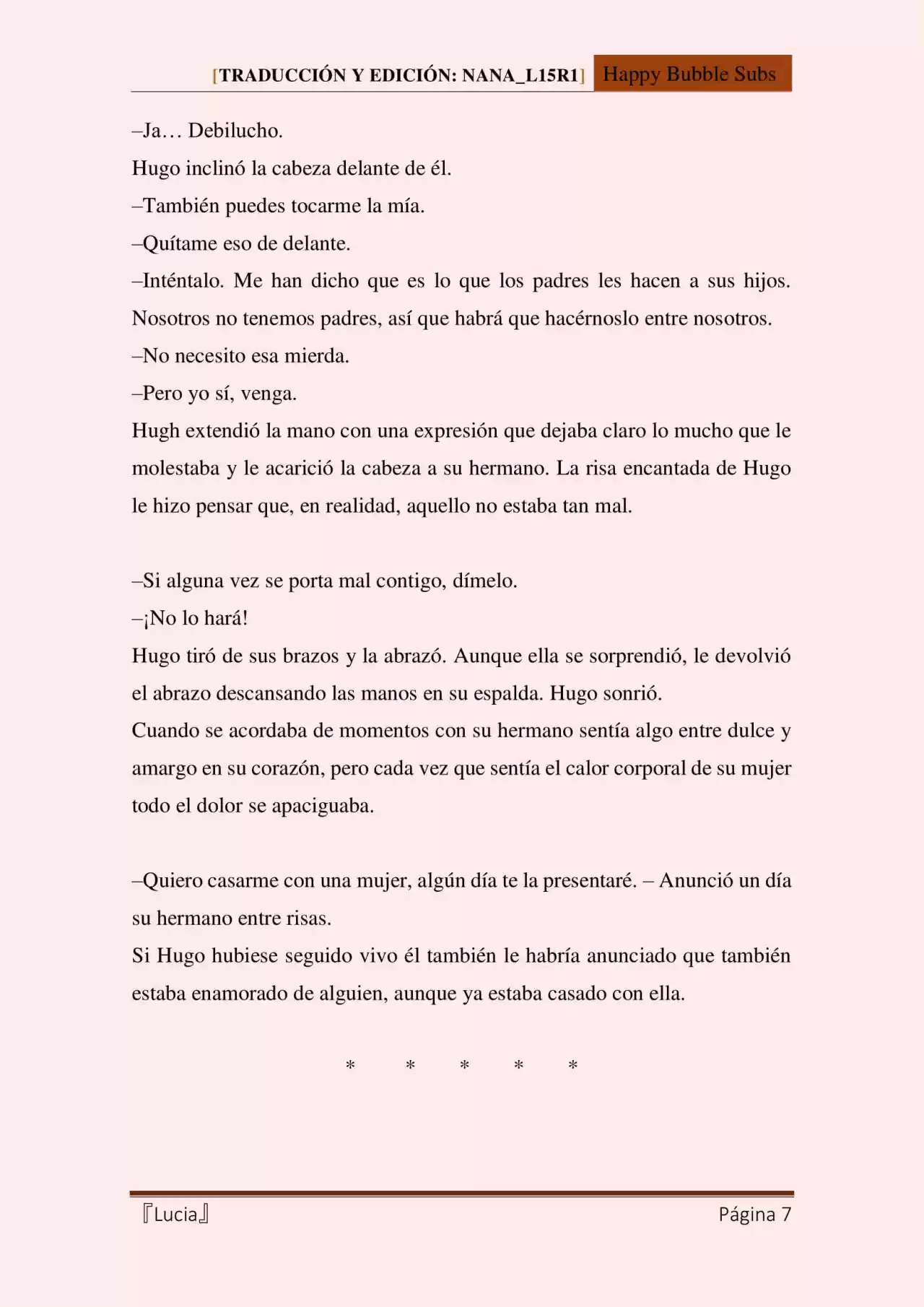 Lucia (Novela) - Capítulo 36 - Página 7 - LectorTMOo