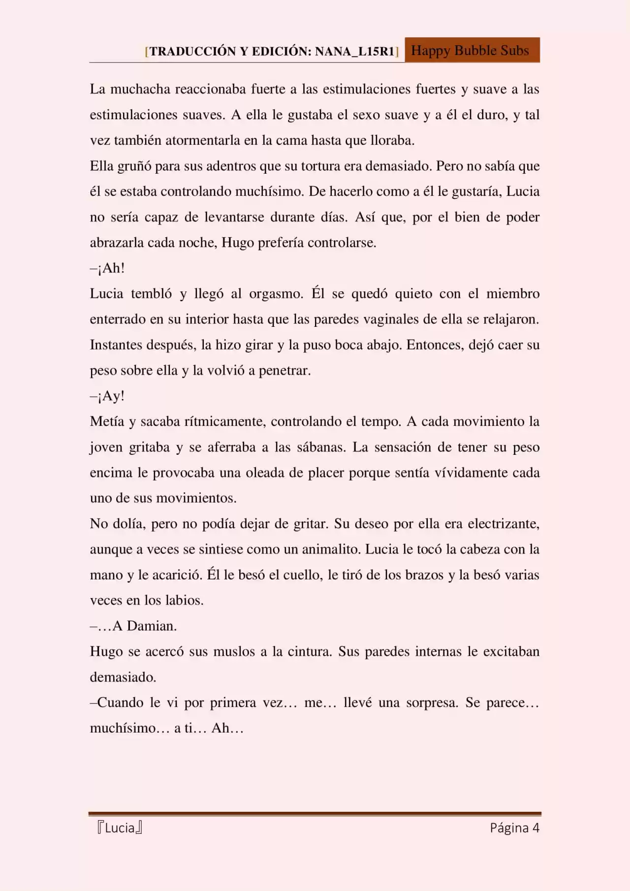 Lucia (Novela) - Capítulo 37 - Página 4 - LectorTMOo