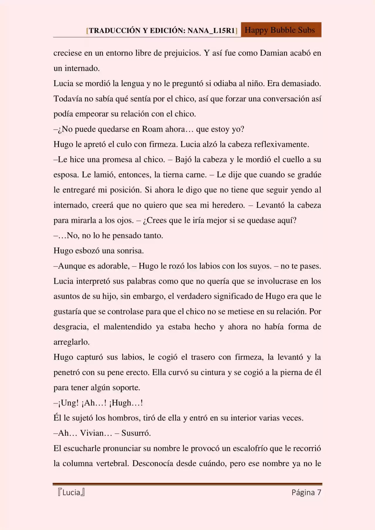 Lucia (Novela) - Capítulo 37 - Página 7 - LectorTMOo
