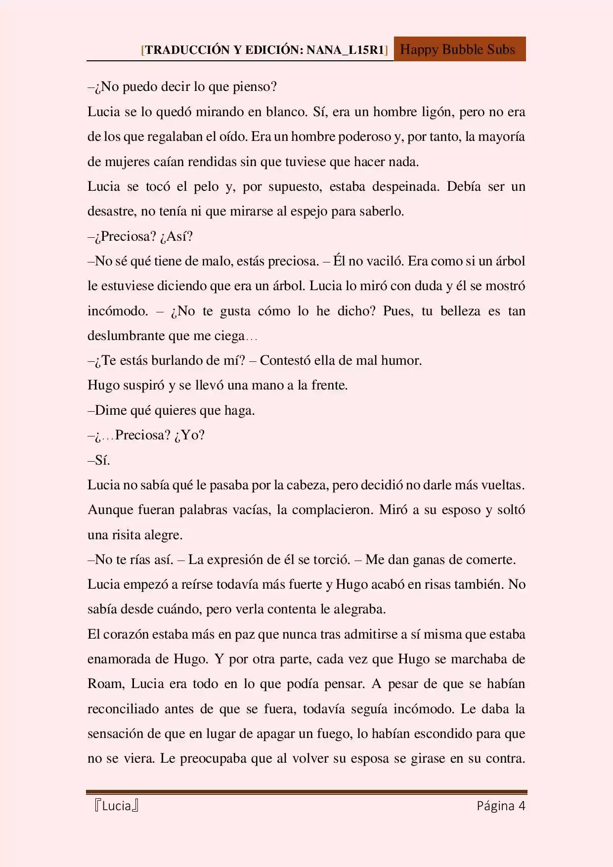 Lucia (Novela) - Capítulo 38 - Página 4 - LectorTMOo