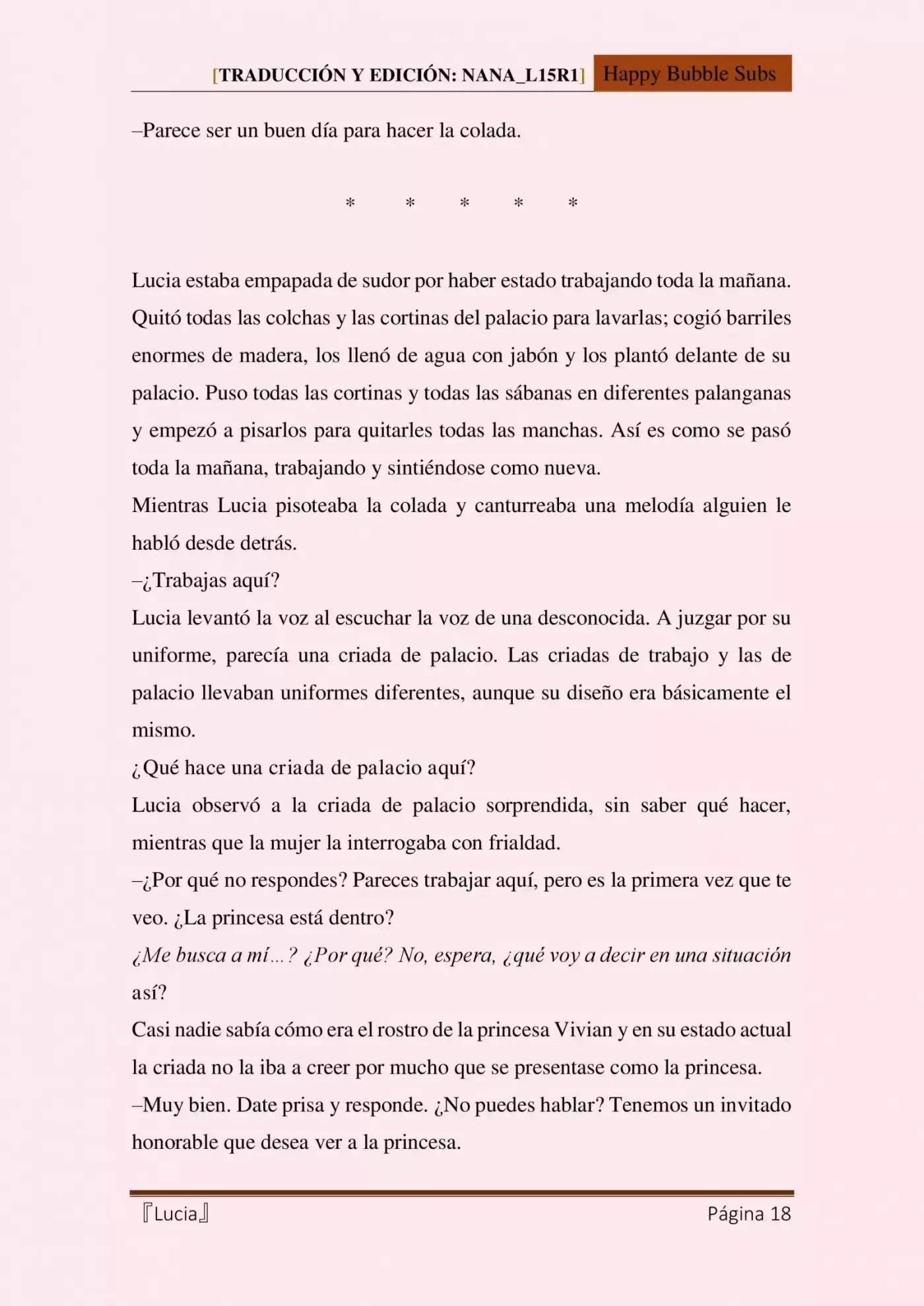 Lucia (Novela) - Capítulo 4 - Página 18 - LectorTMOo