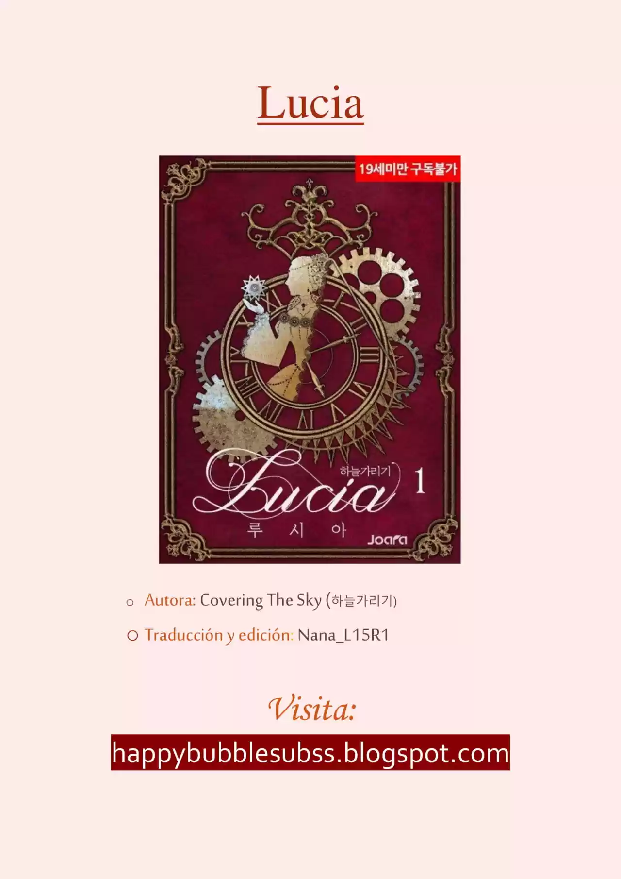 Lucia (Novela) - Capítulo 40 - Página 1 - LectorTMOo