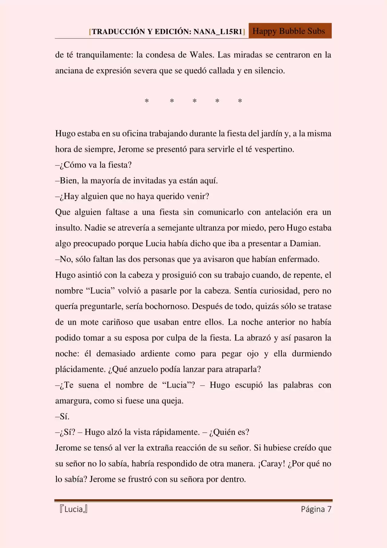 Lucia (Novela) - Capítulo 40 - Página 7 - LectorTMOo