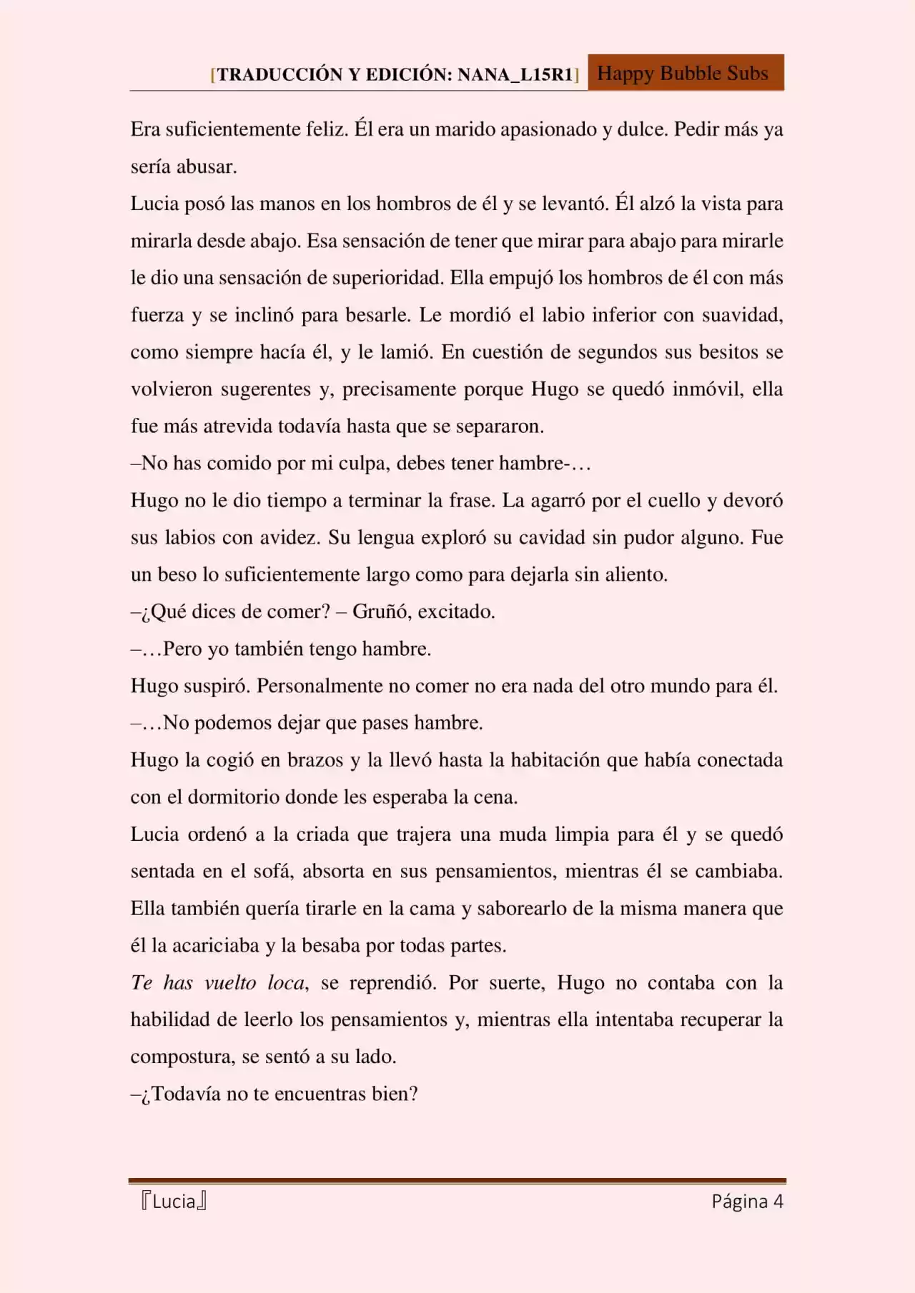 Lucia (Novela) - Capítulo 43 - Página 4 - LectorTMOo