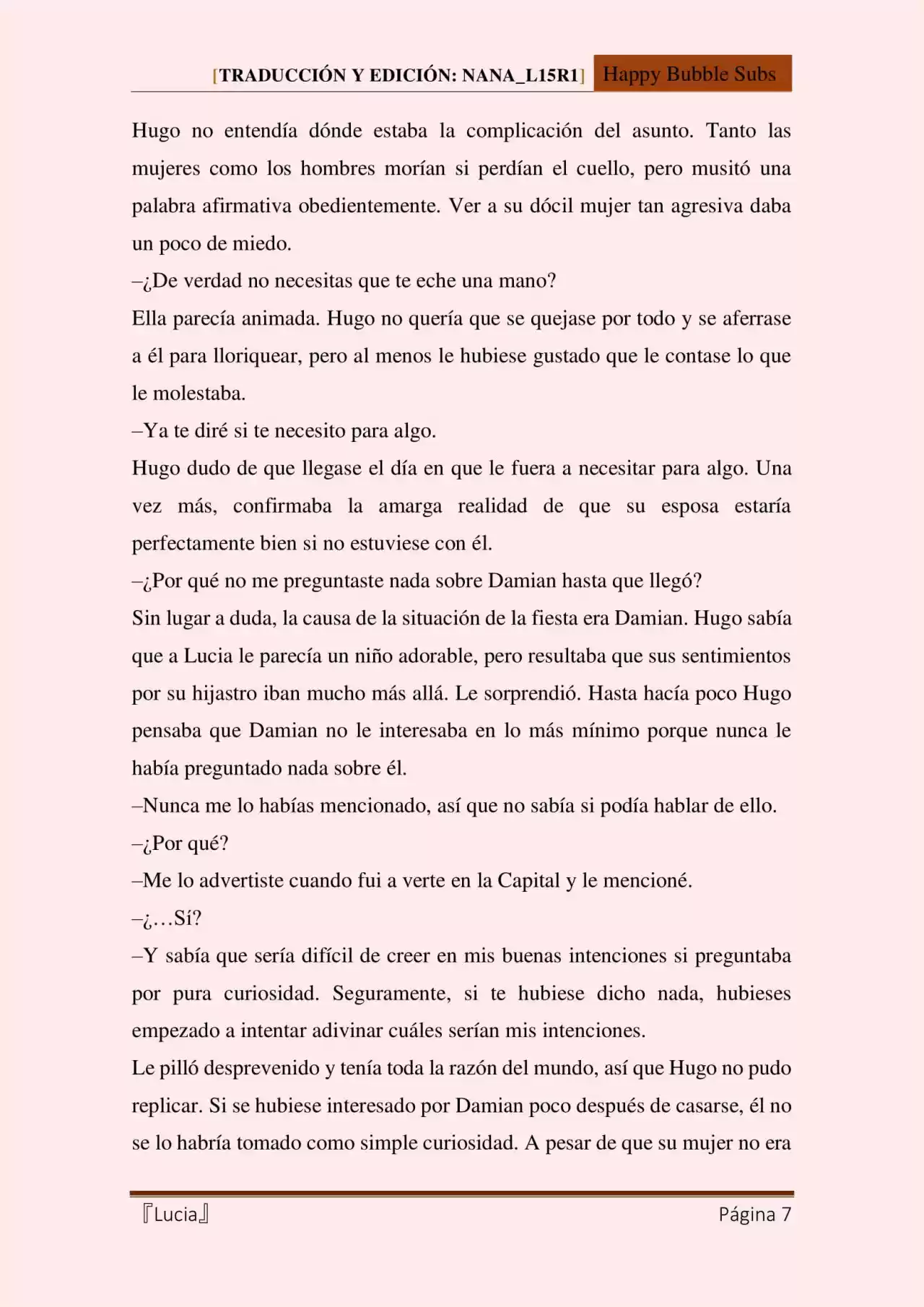 Lucia (Novela) - Capítulo 43 - Página 7 - LectorTMOo
