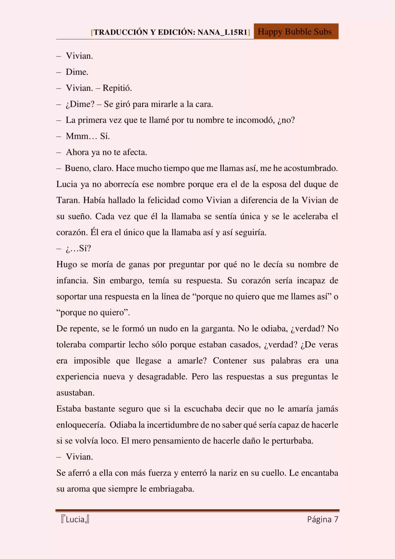 Lucia (Novela) - Capítulo 44 - Página 7 - LectorTMOo