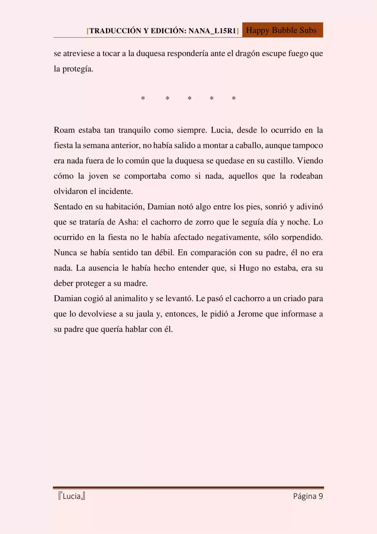 Lucia (Novela) - Capítulo 44 - Página 9 - LectorTMOo