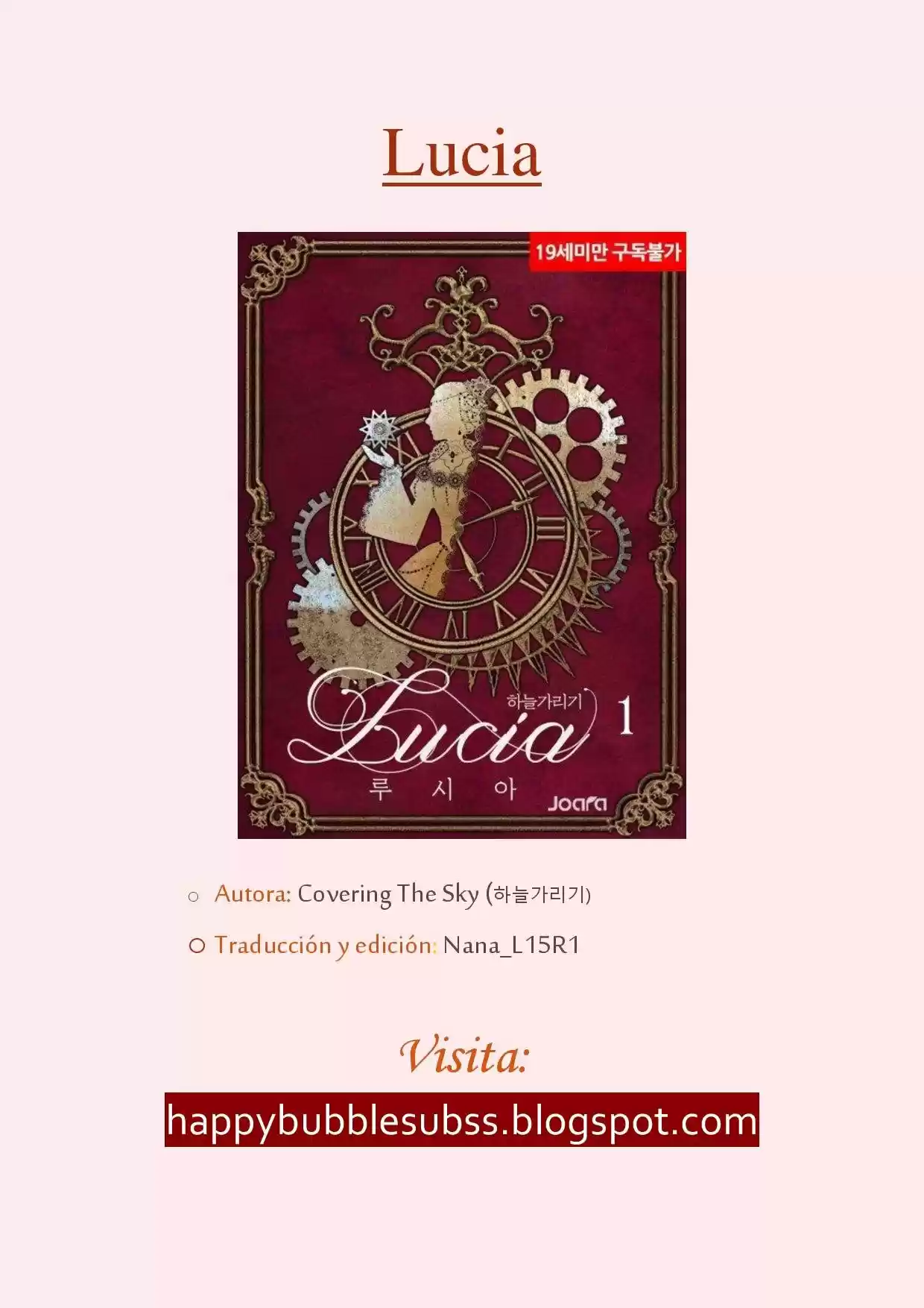Lucia (Novela) - Capítulo 46 - Página 1 - LectorTMOo
