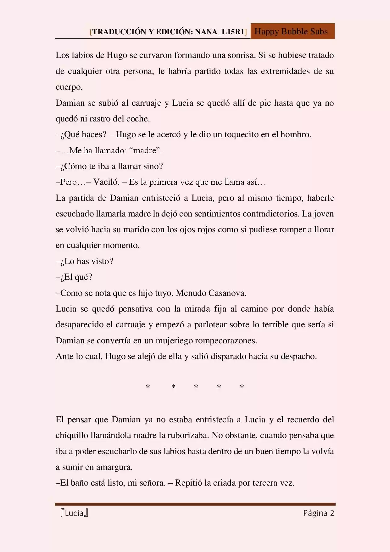 Lucia (Novela) - Capítulo 46 - Página 2 - LectorTMOo