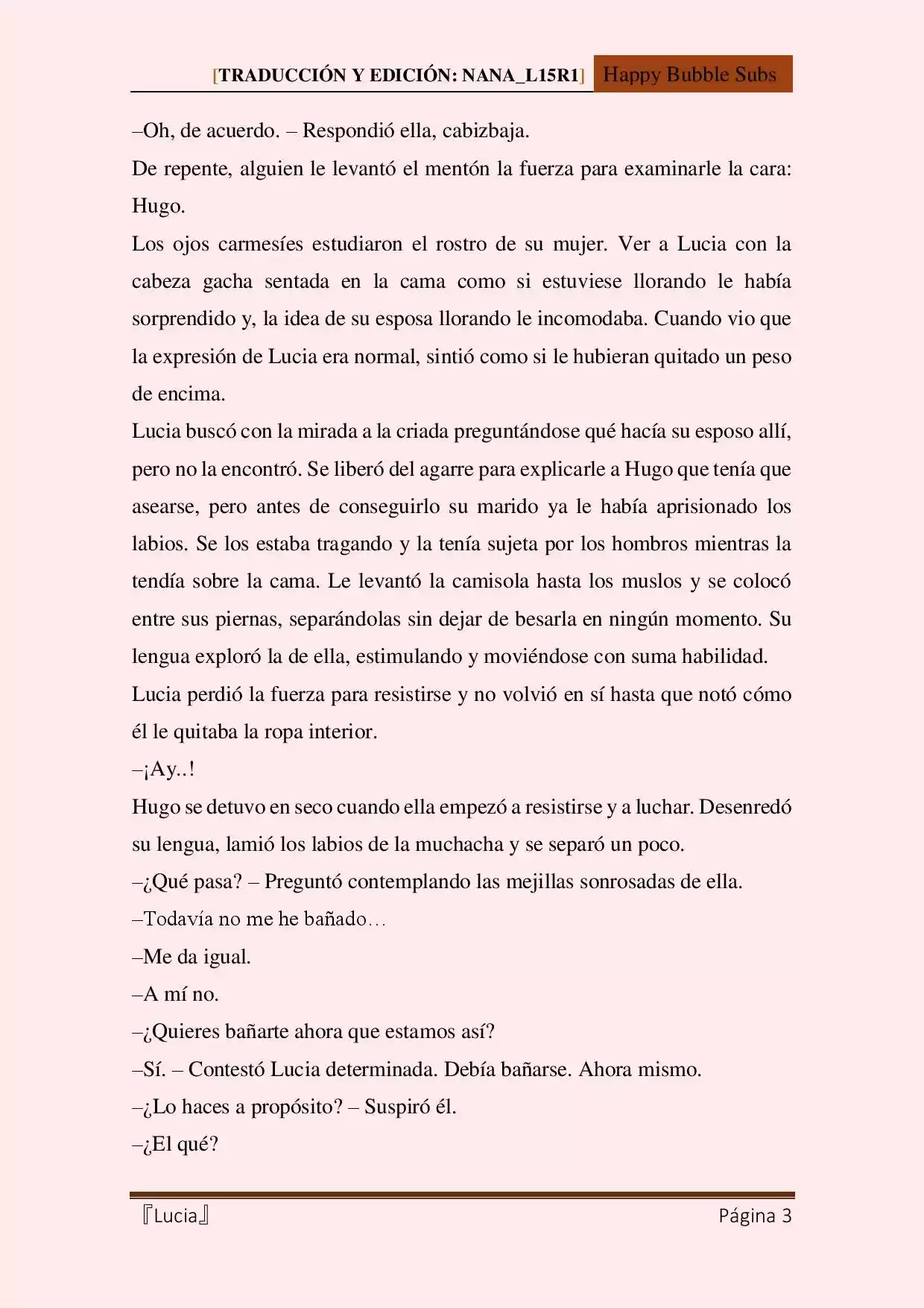 Lucia (Novela) - Capítulo 46 - Página 3 - LectorTMOo