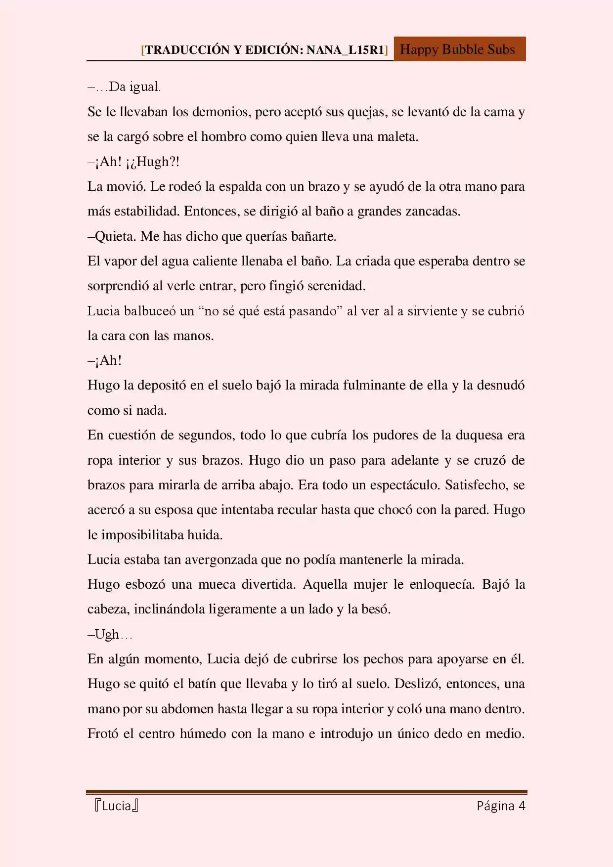Lucia (Novela) - Capítulo 46 - Página 4 - LectorTMOo