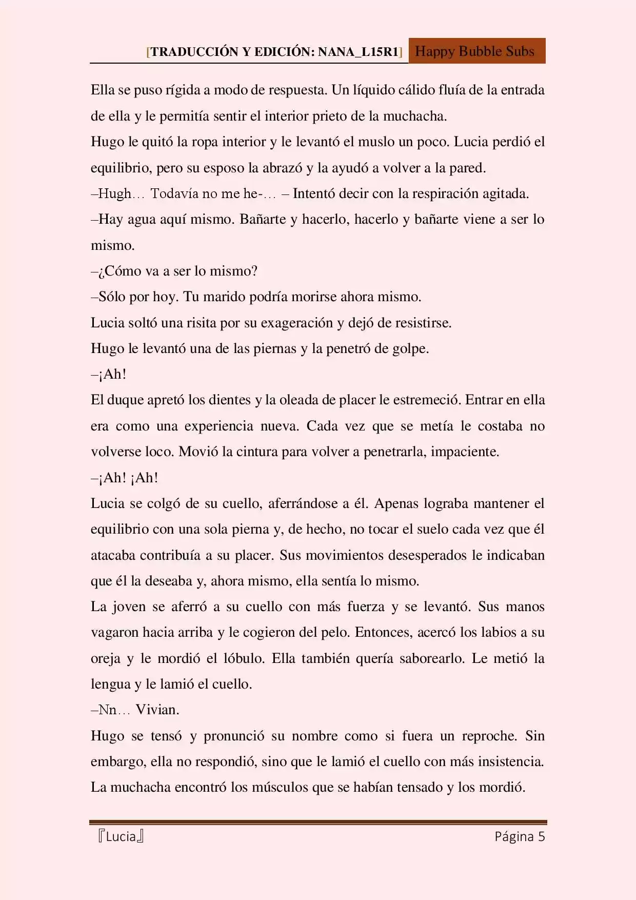 Lucia (Novela) - Capítulo 46 - Página 5 - LectorTMOo