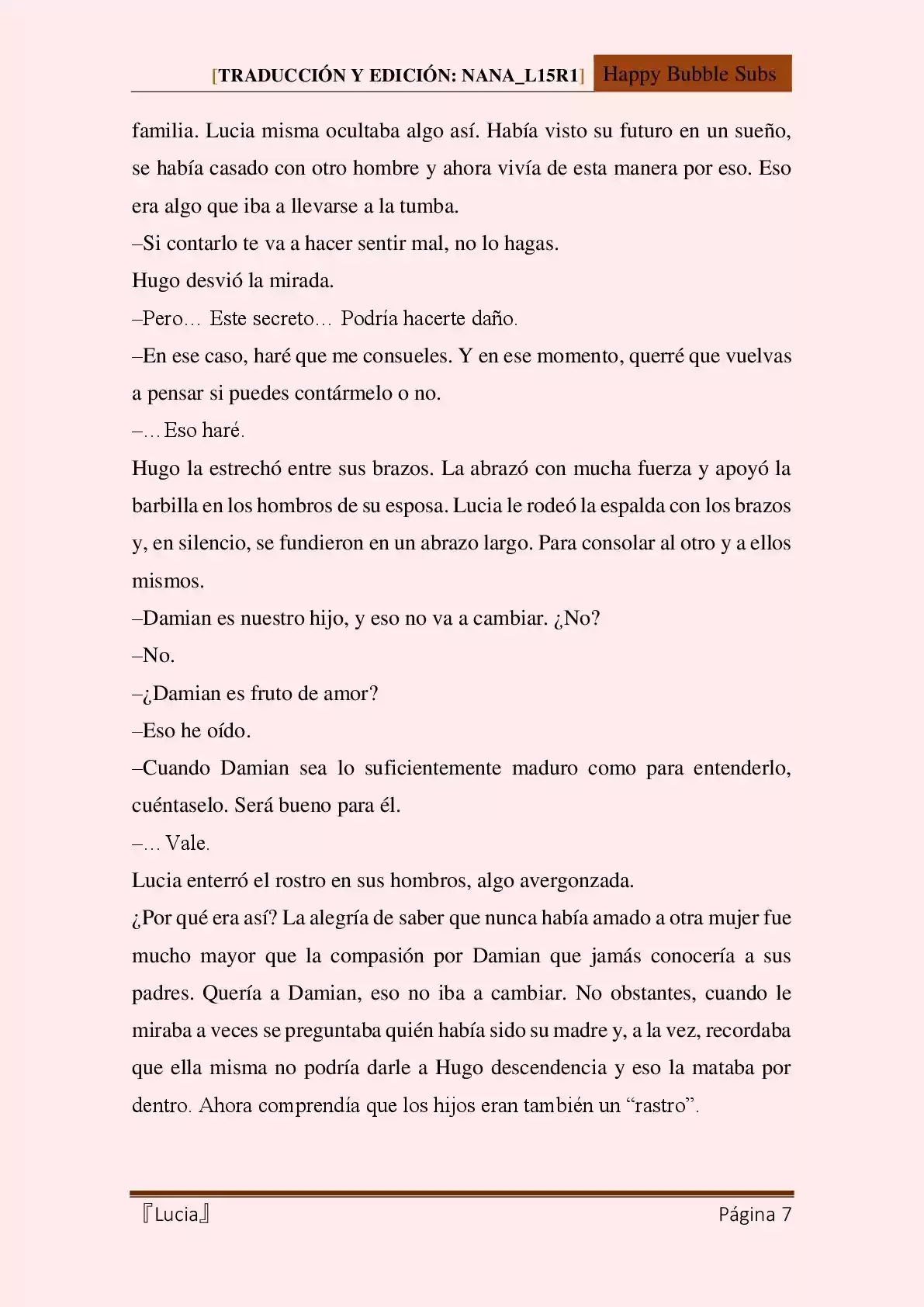 Lucia (Novela) - Capítulo 47 - Página 7 - LectorTMOo