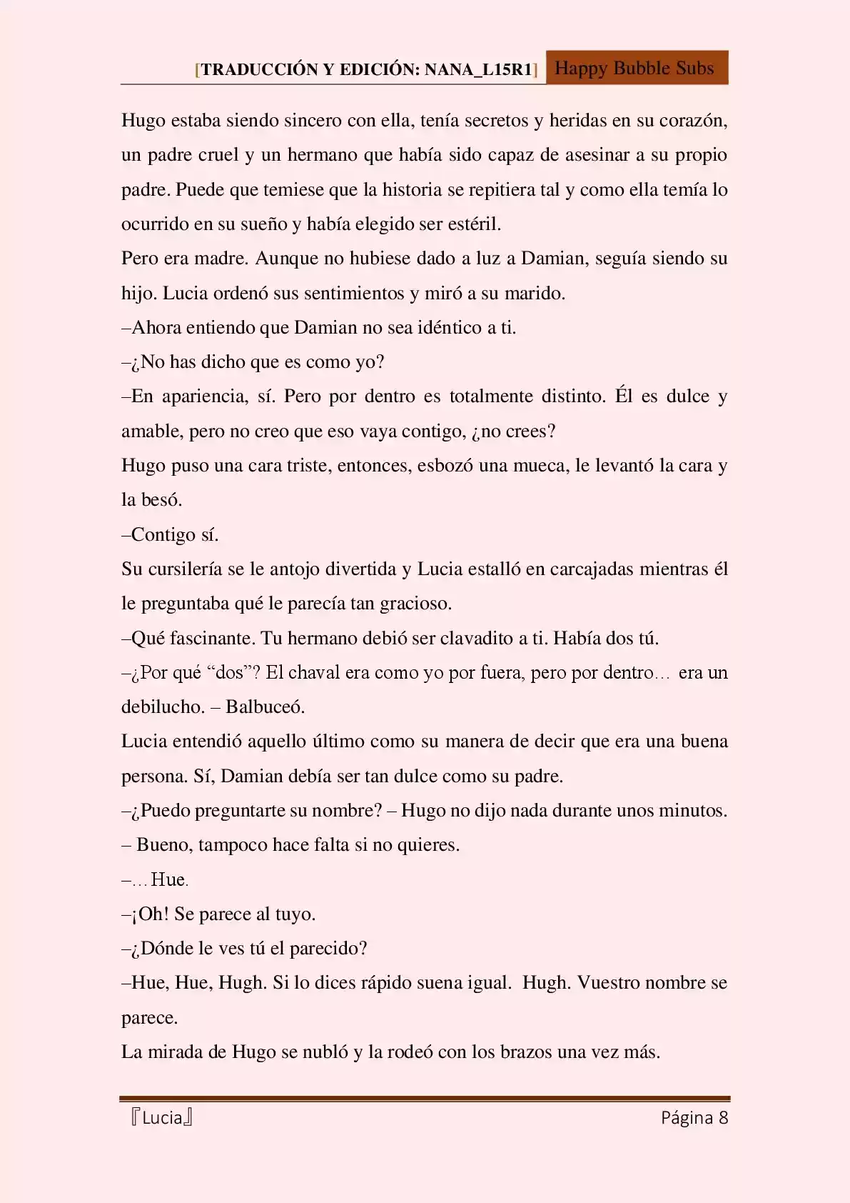 Lucia (Novela) - Capítulo 47 - Página 8 - LectorTMOo